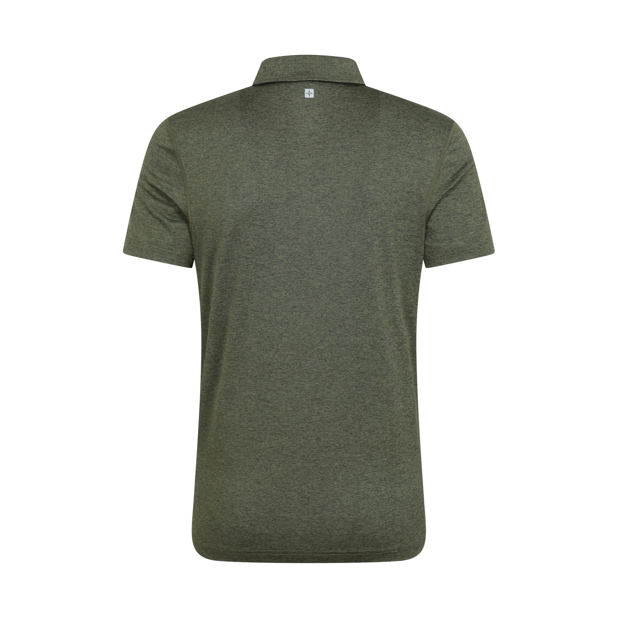 Polo DEUCE Homme (Kaki Foncé) 2/4