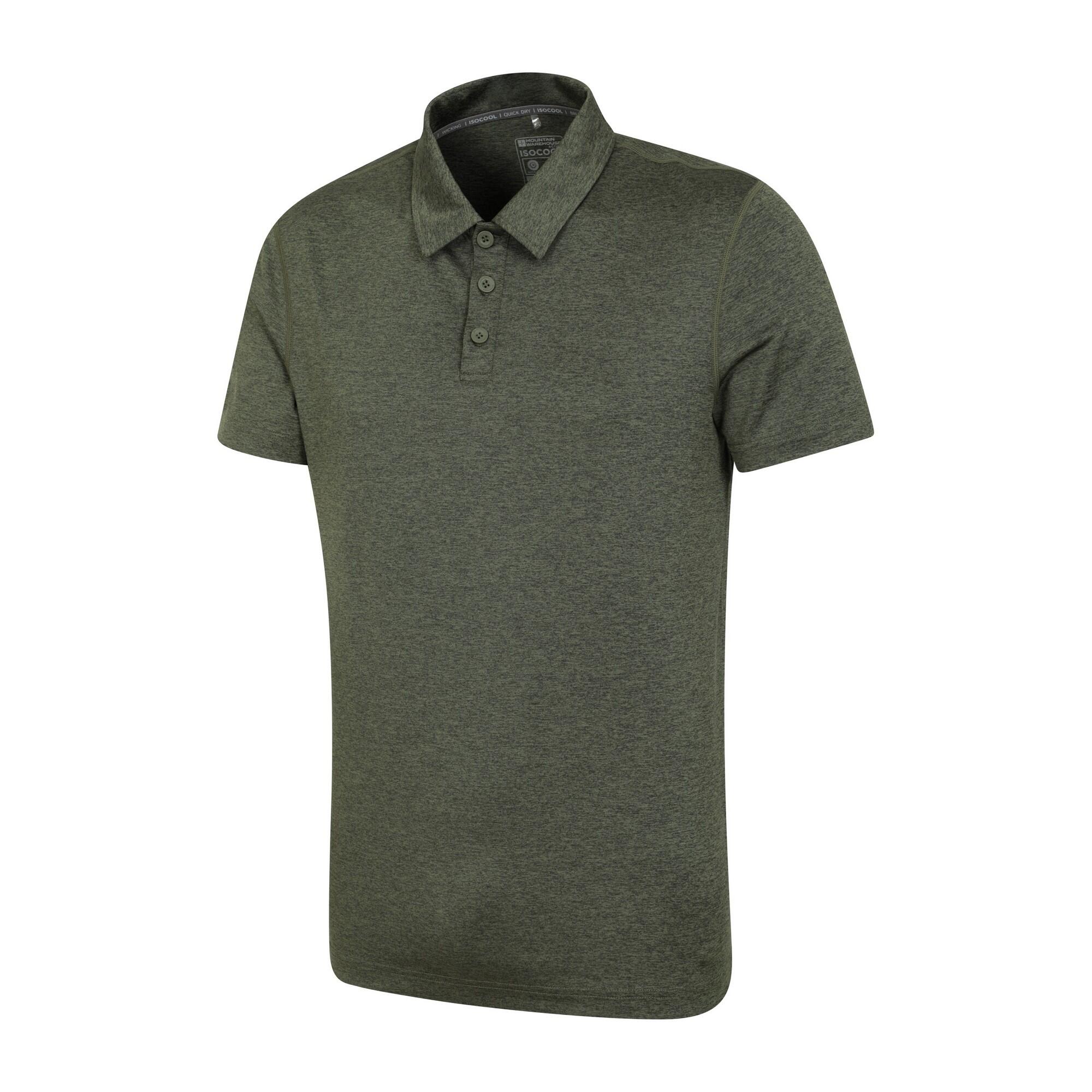 Polo DEUCE Homme (Kaki Foncé) 4/4