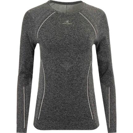 Athl. DPT. AVRIL damska koszulka kompresyjna, Lead, XS-S