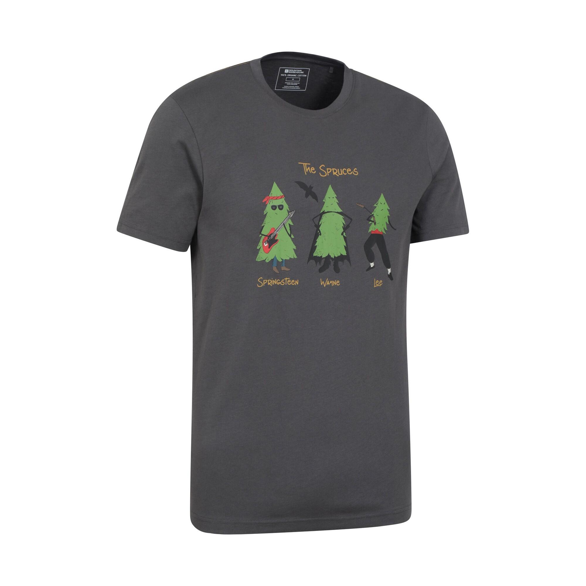 Tshirt SPRUCE SPRINGSTEEN Homme (Charbon) 3/4