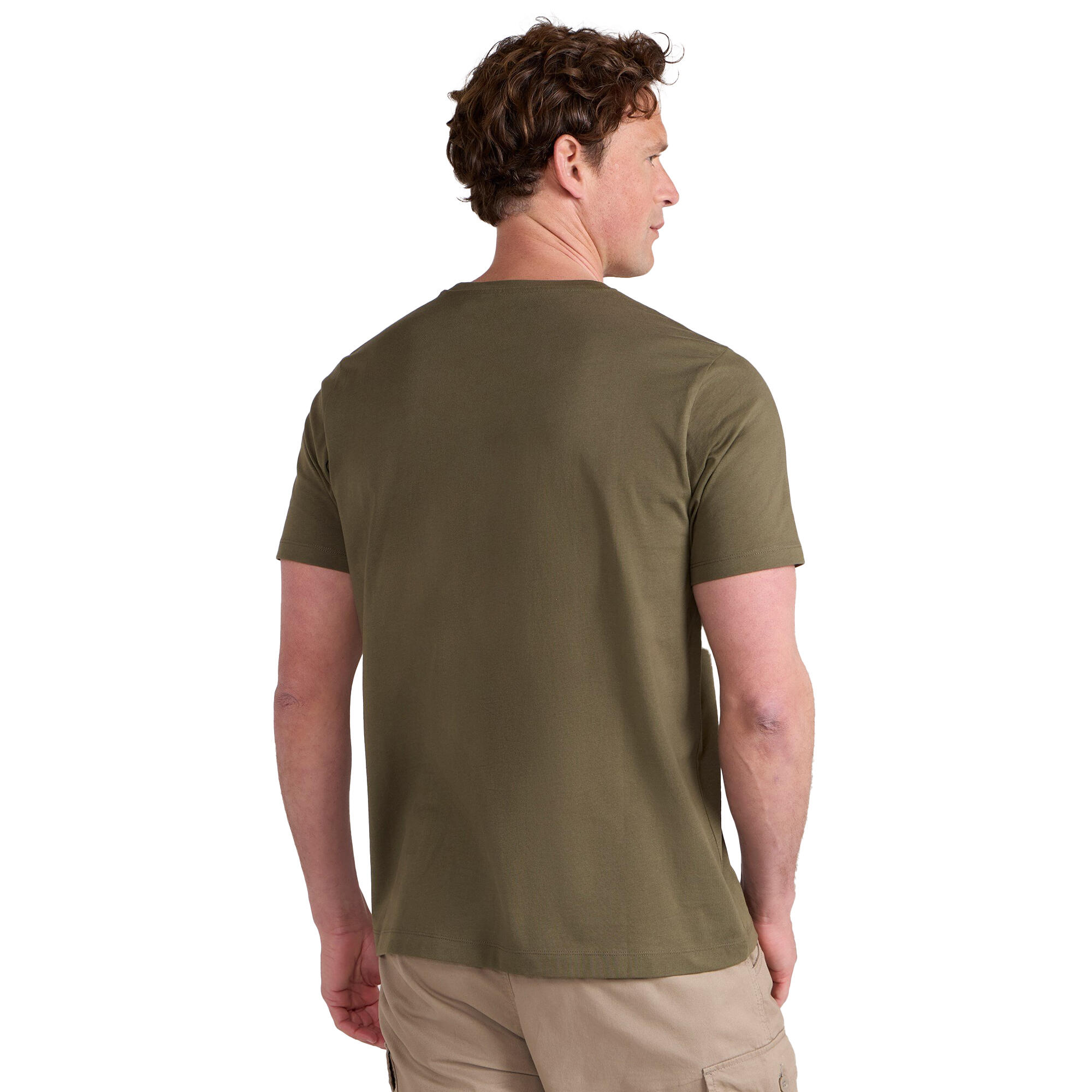 Maglietta Uomo Mountain Warehouse May The Forest Be With You Verde Kaki 4/4