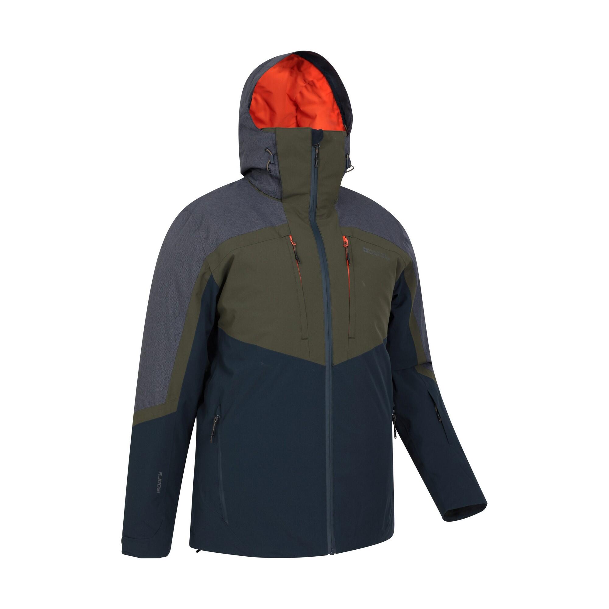 Blouson De Ski ANTON Homme (Vert Kaki) 3/4