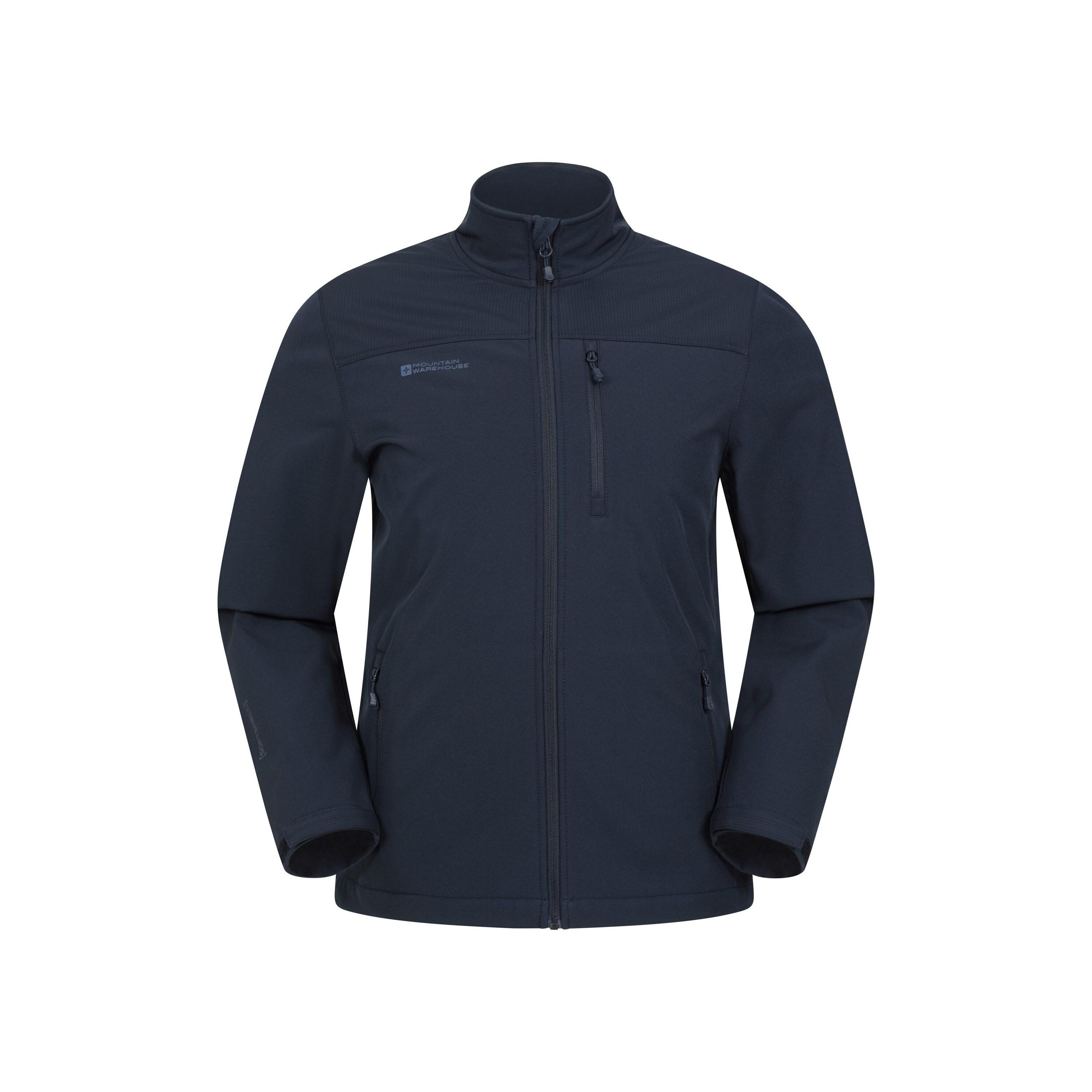 MOUNTAIN WAREHOUSE Giacca Soft Shell Uomo Mountain Warehouse Grasmere Blu Scuro