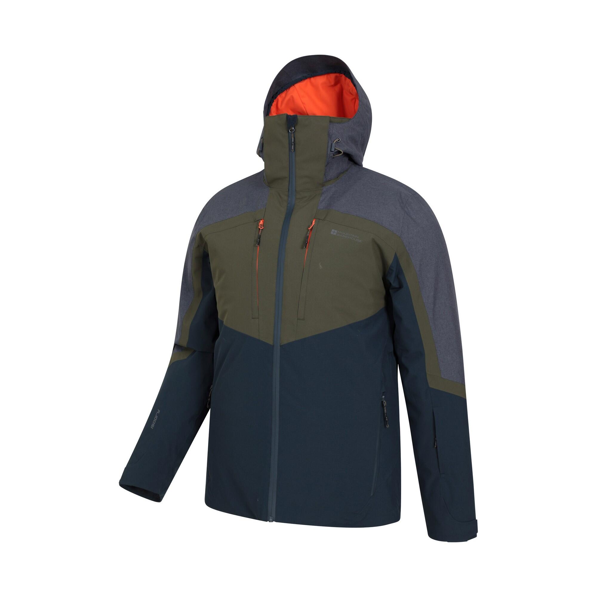 Blouson De Ski ANTON Homme (Vert Kaki) 4/4