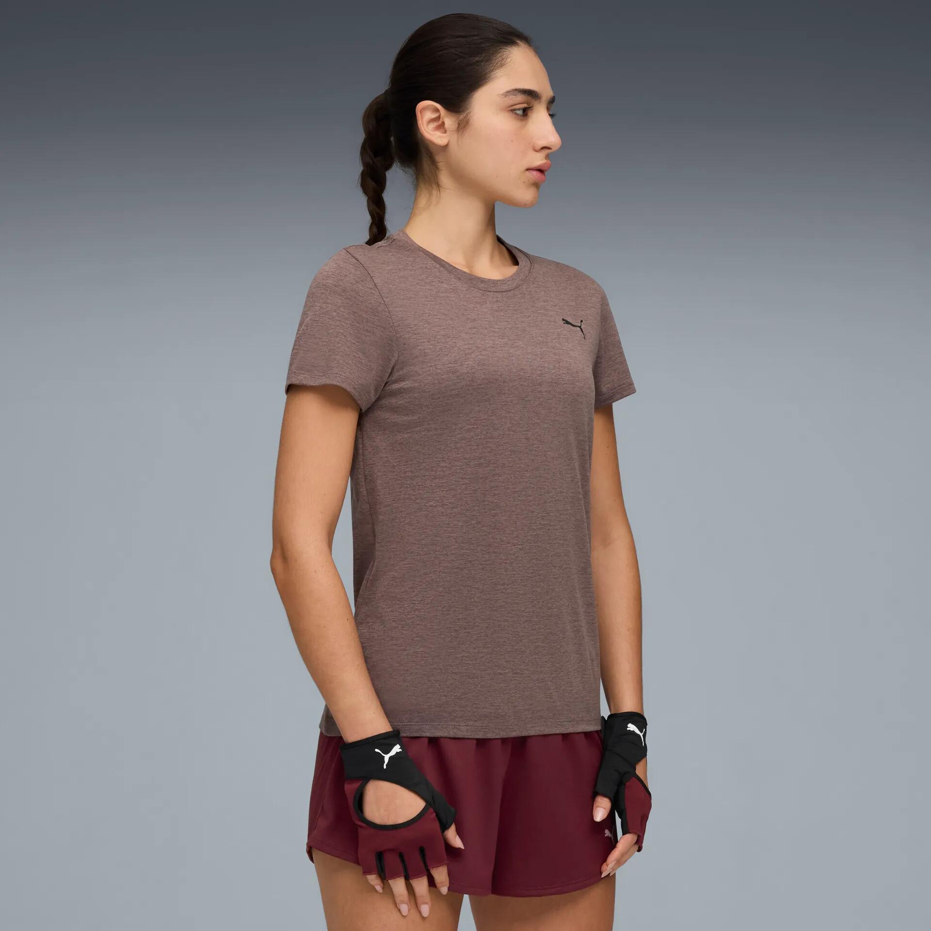 Puma Damen T-Shirt TAD ESSENTIAL Heather Tee 525891 3/5