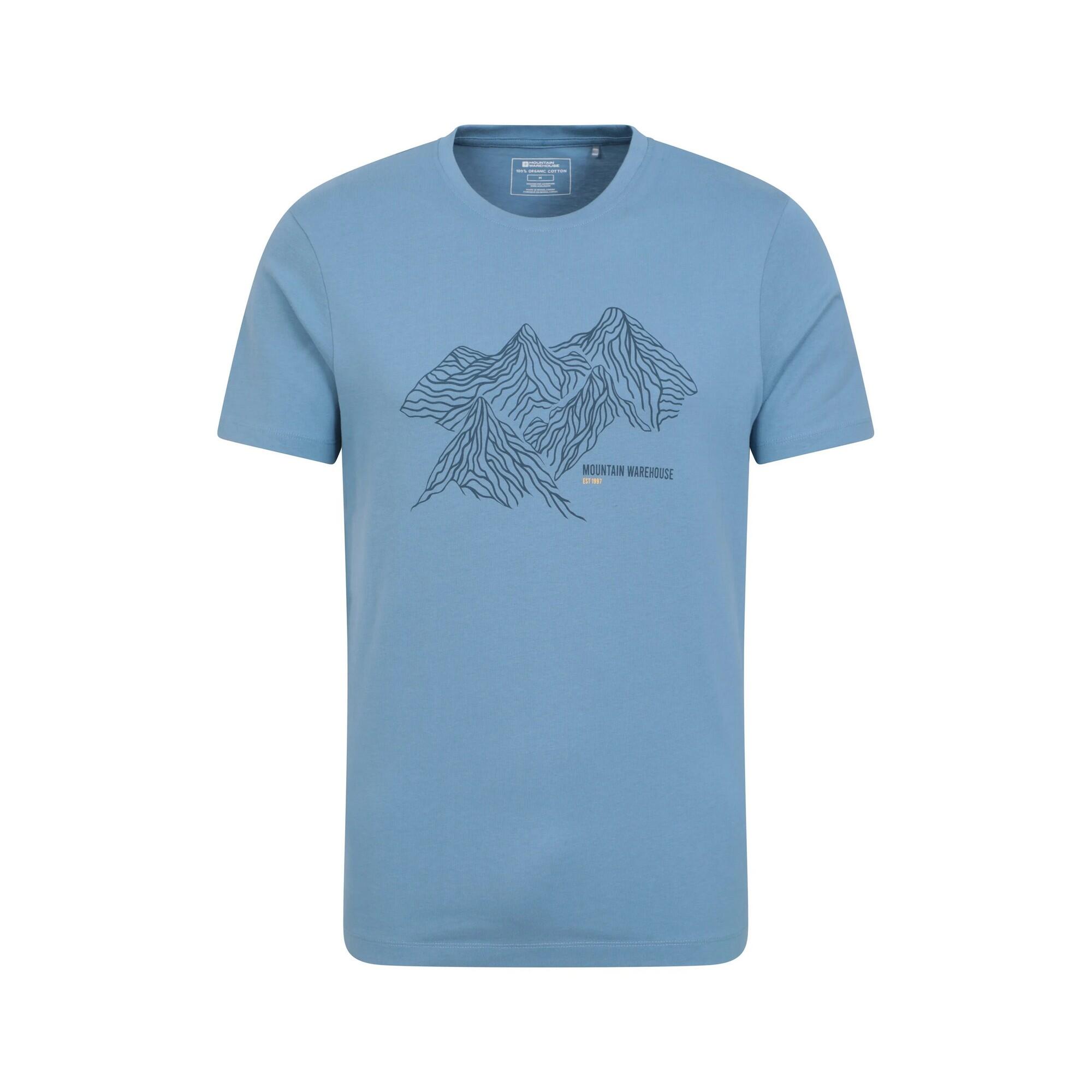 MOUNTAIN WAREHOUSE Mens Tonal TShirt (Blue)