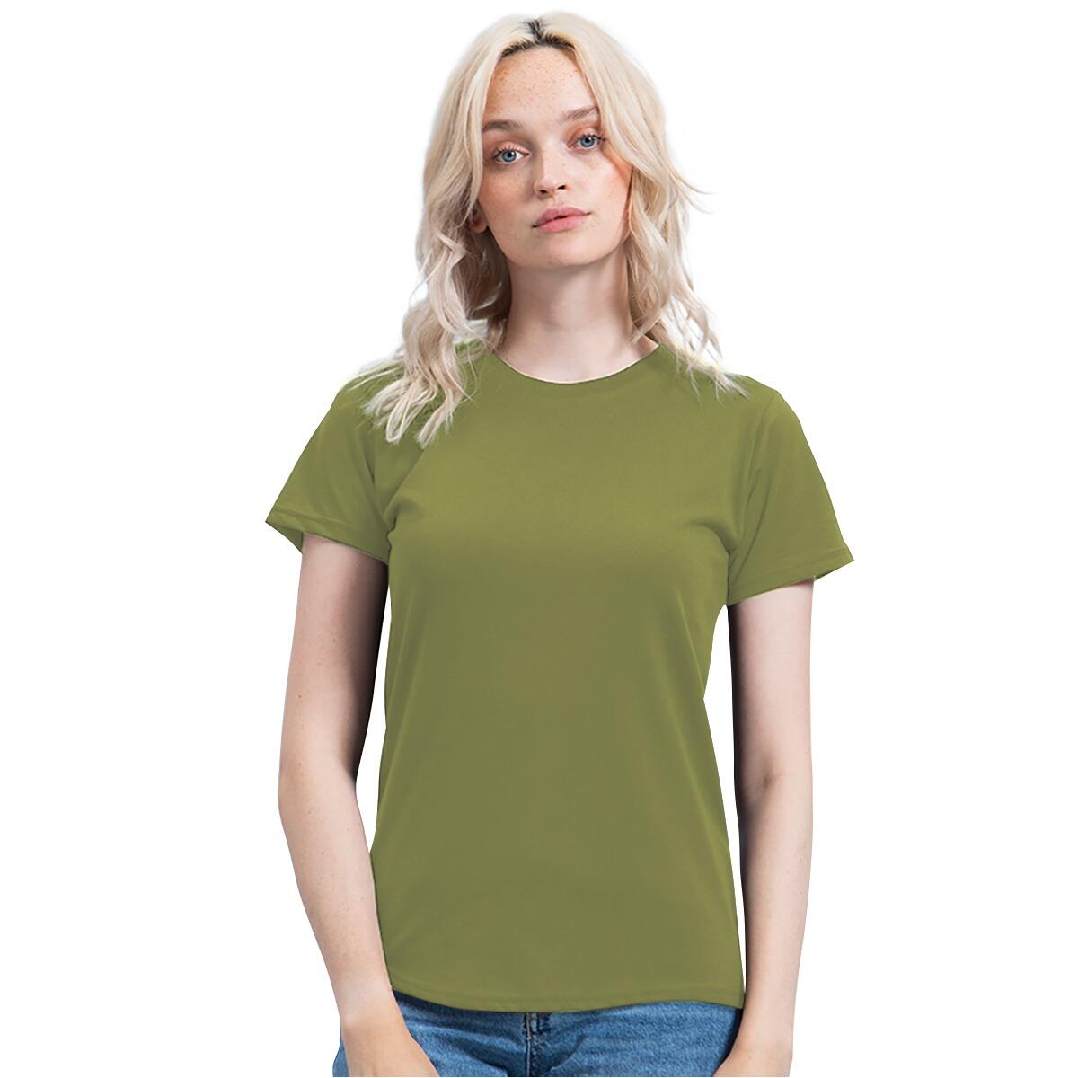 "Essential" TShirt für Damen Oliv 2/2