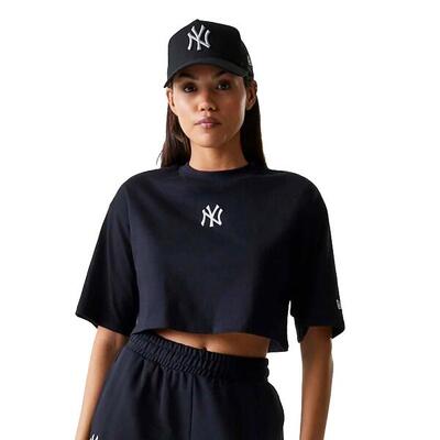 New Era Wmns Le Midi Crop Tee Neyyan T-Shirt Dame