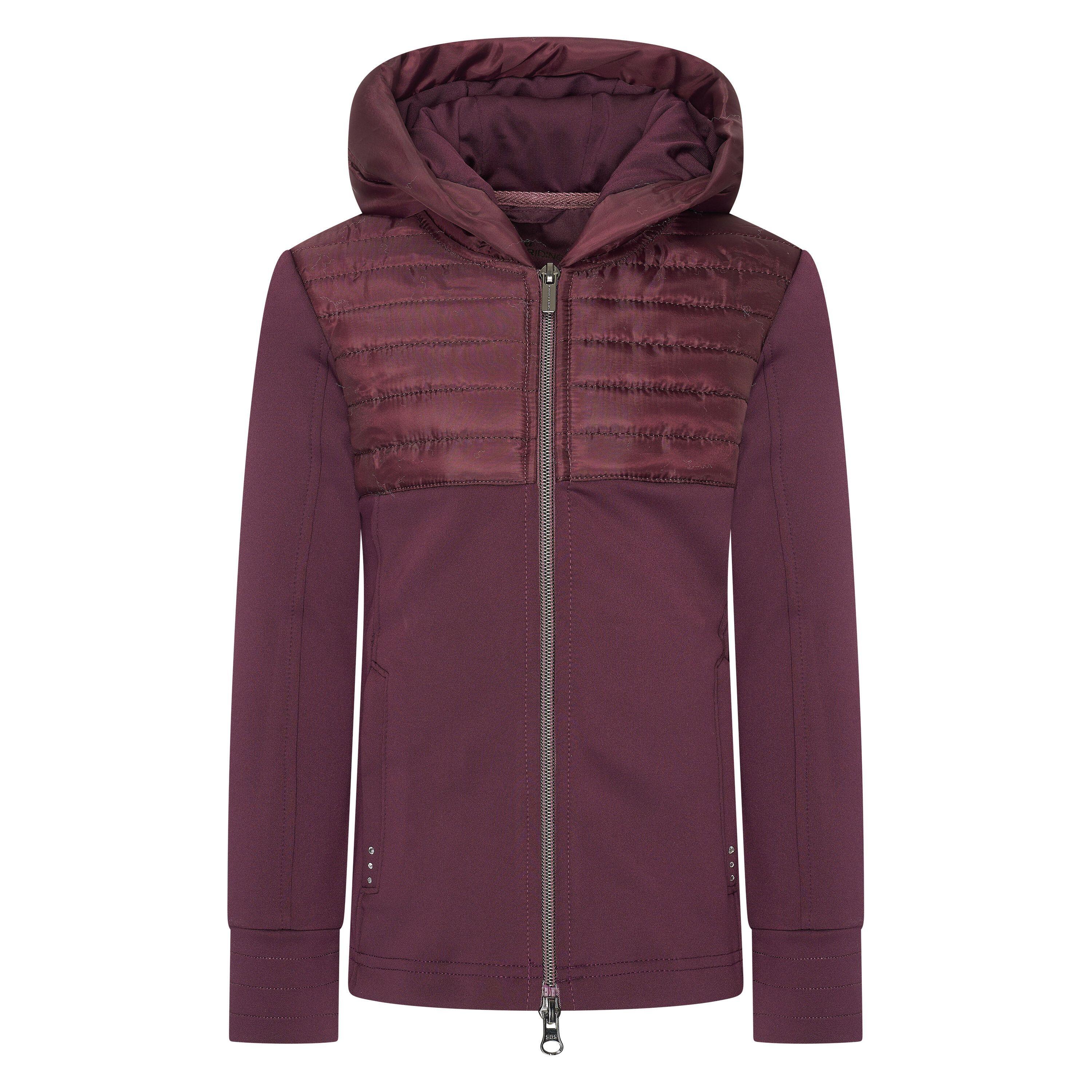 Imperial Riding - Veste Équitation Full Zip Enfant Imperial Riding Brett - Manteau - Rouge|vert|violet - Decathlon