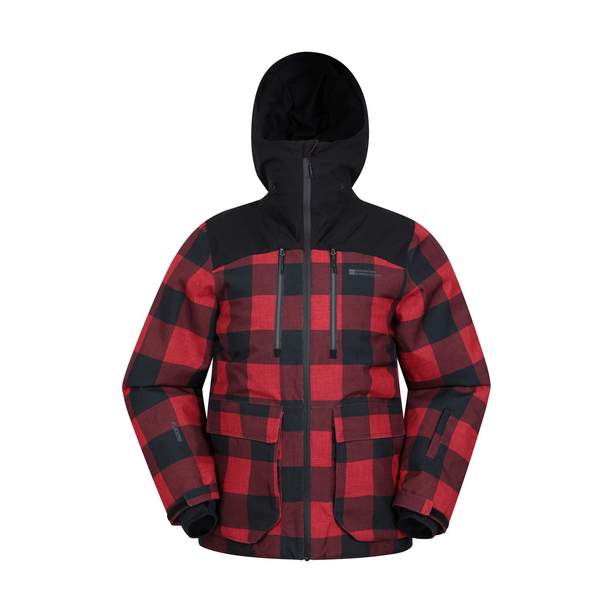 MOUNTAIN WAREHOUSE Giacca Da Sci Uomo Mountain Warehouse Drayton Rosso Nero