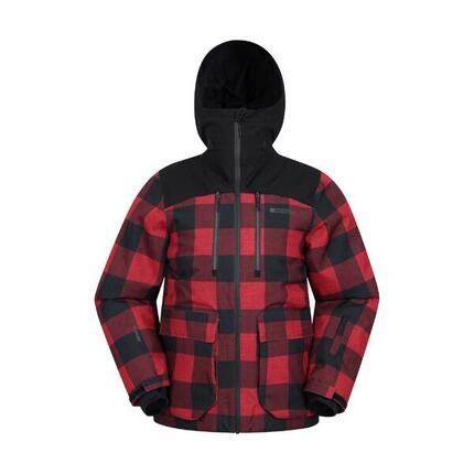 Drayton" Skijacke für Herren Rot/Schwarz