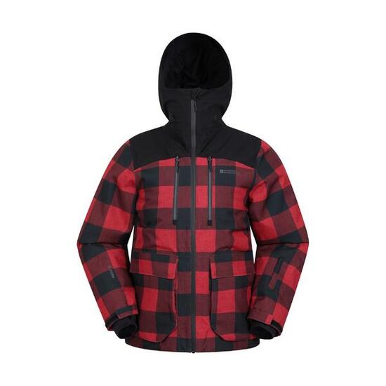 Drayton" Skijacke für Herren Rot/Schwarz