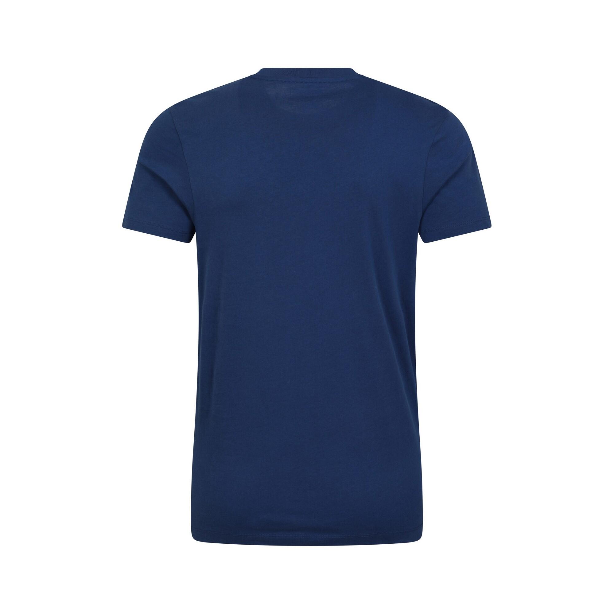 Maglietta Alba Uomo Mountain Warehouse Blu Navy 2/4