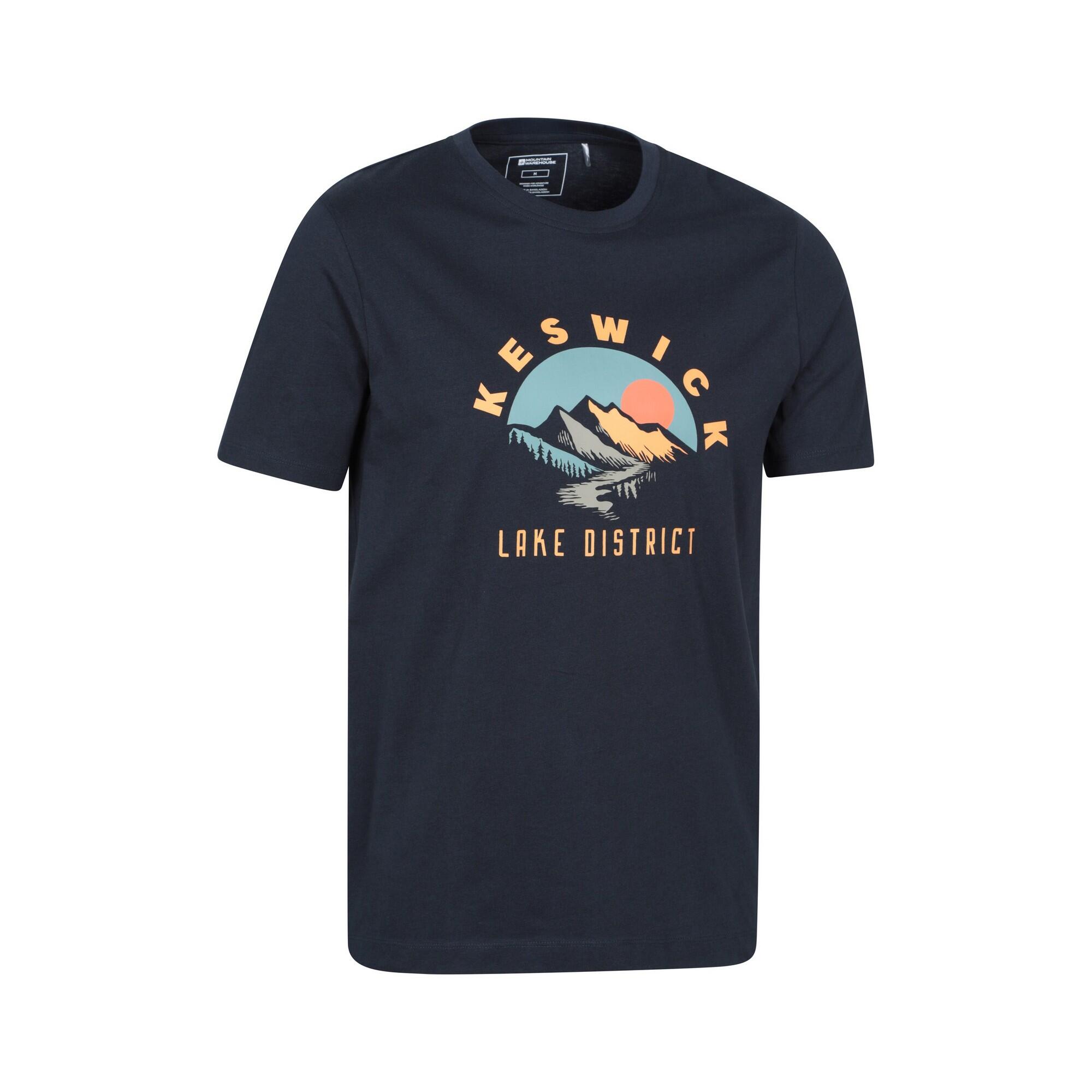 Tshirt Manches Courtes KESWICK Homme (Bleu Marine) 3/4