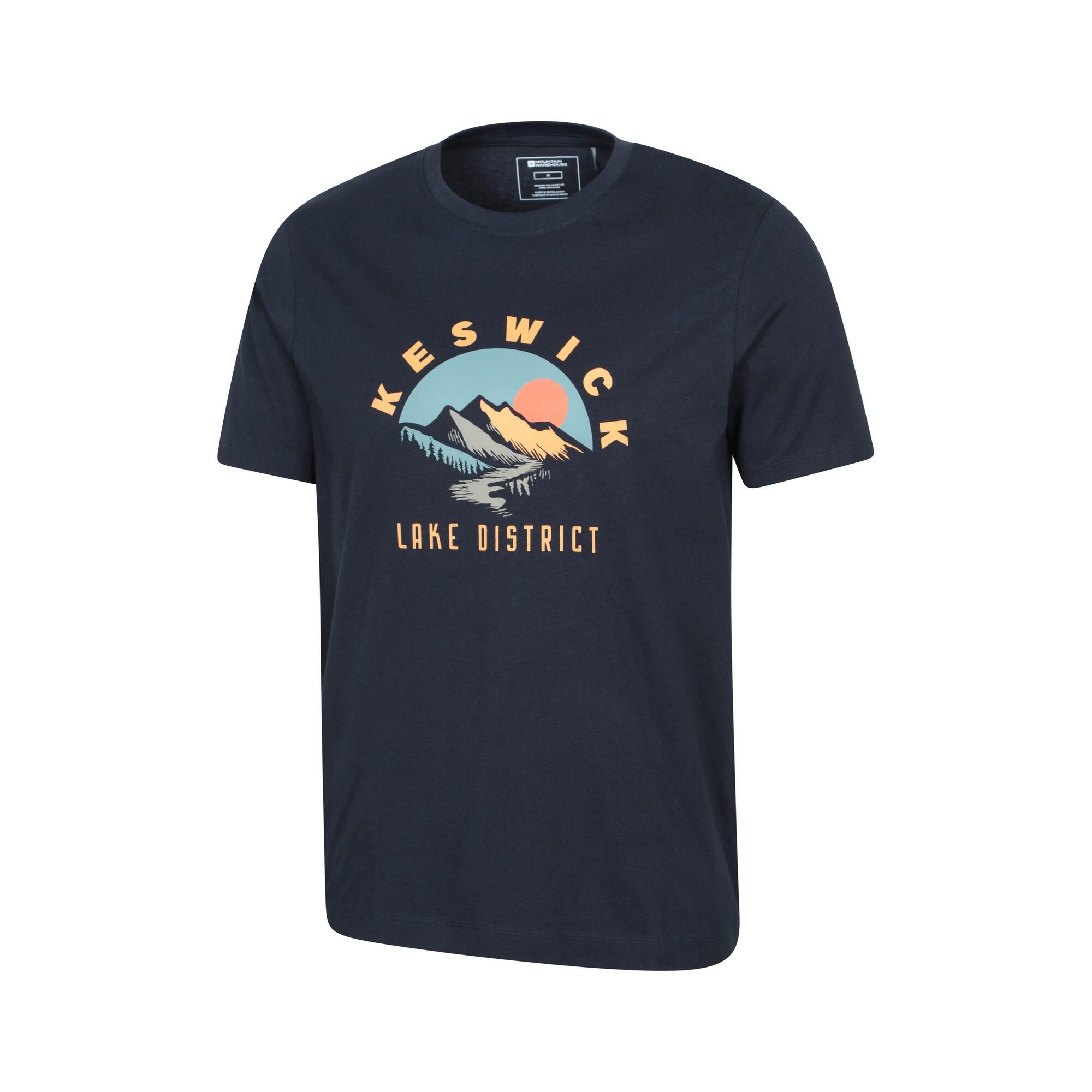 Tshirt Manches Courtes KESWICK Homme (Bleu Marine) 4/4