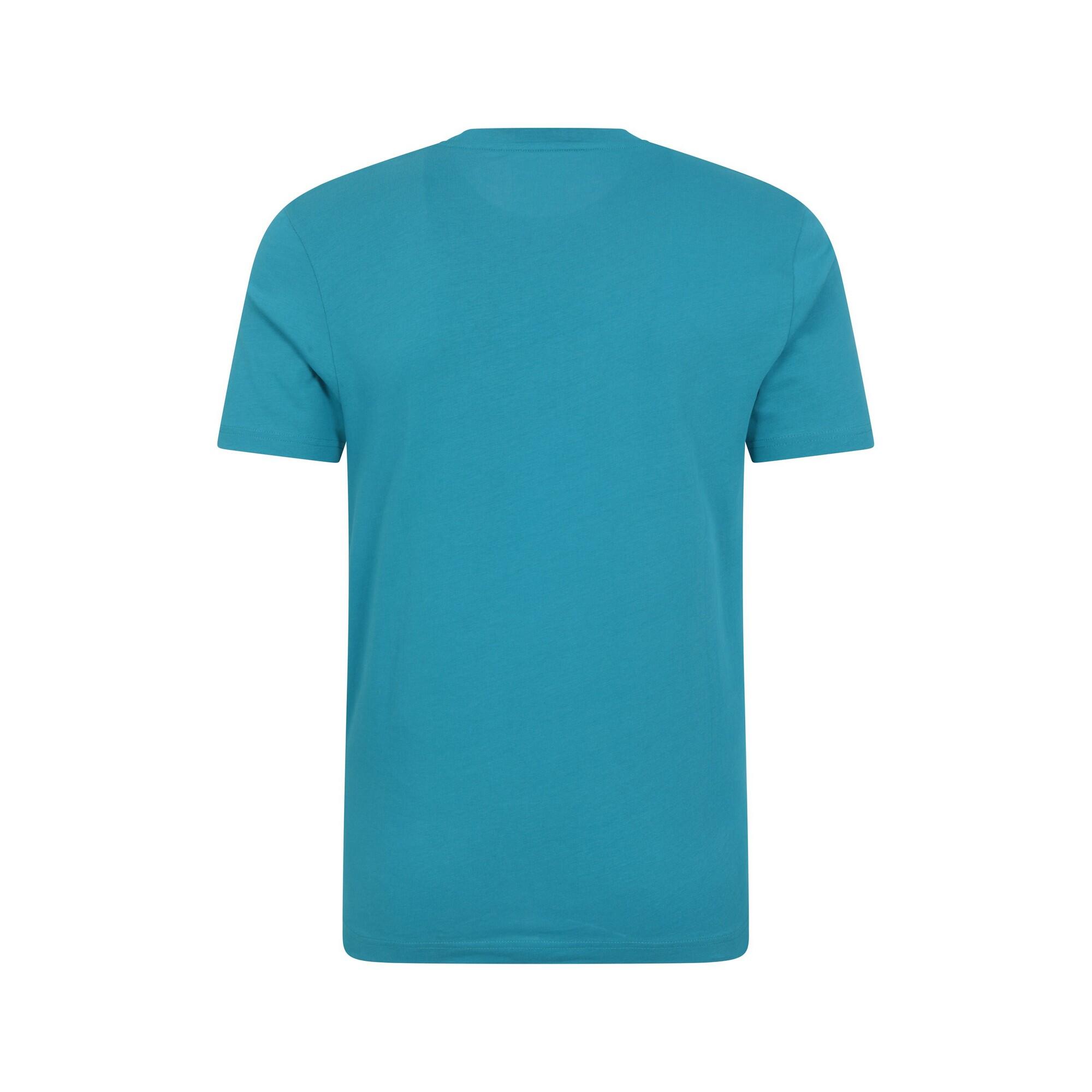 Tshirt TAKE A HIKE Homme (Bleu Pétrole) 2/4