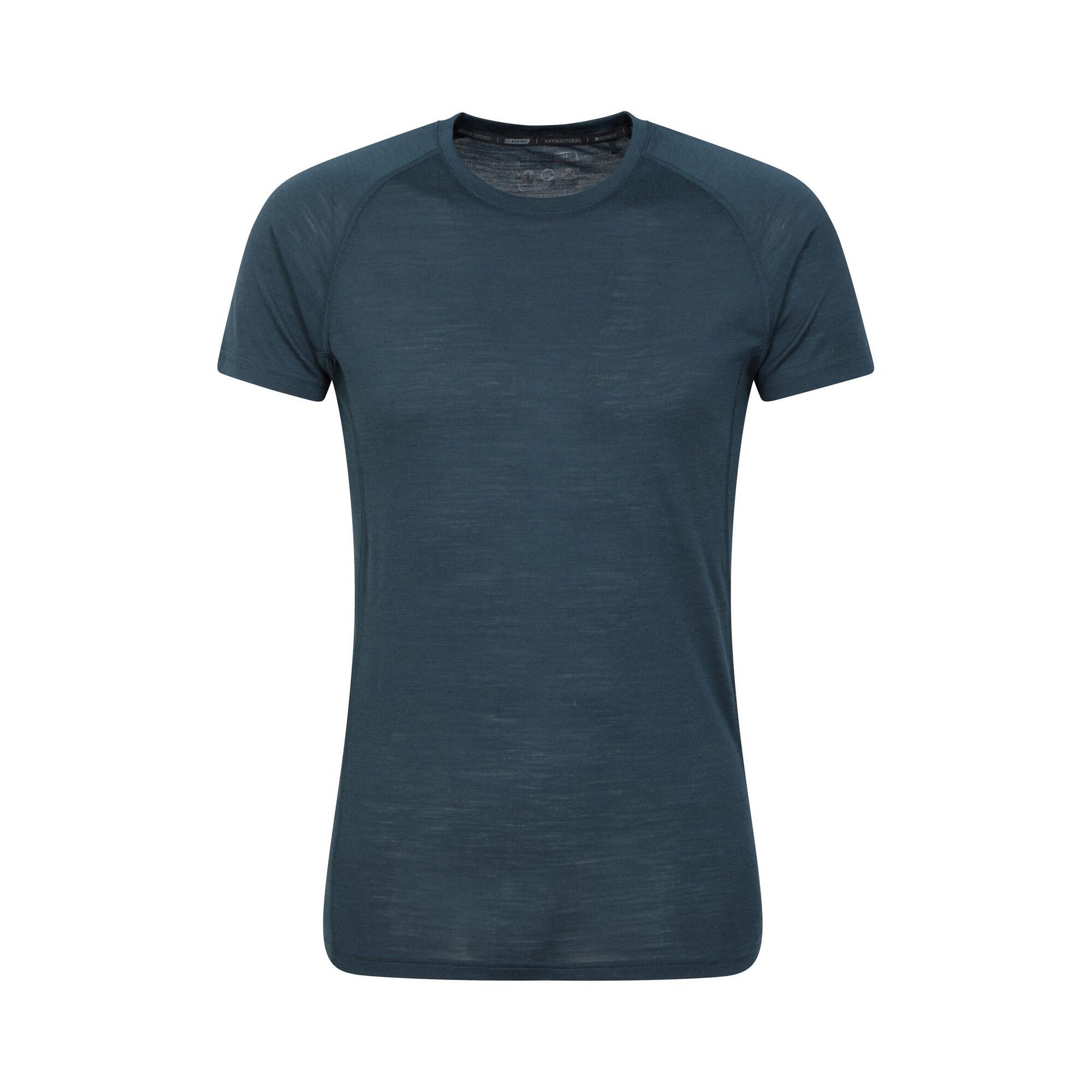 MOUNTAIN WAREHOUSE Mens Summit II Base Layer Top (Navy)