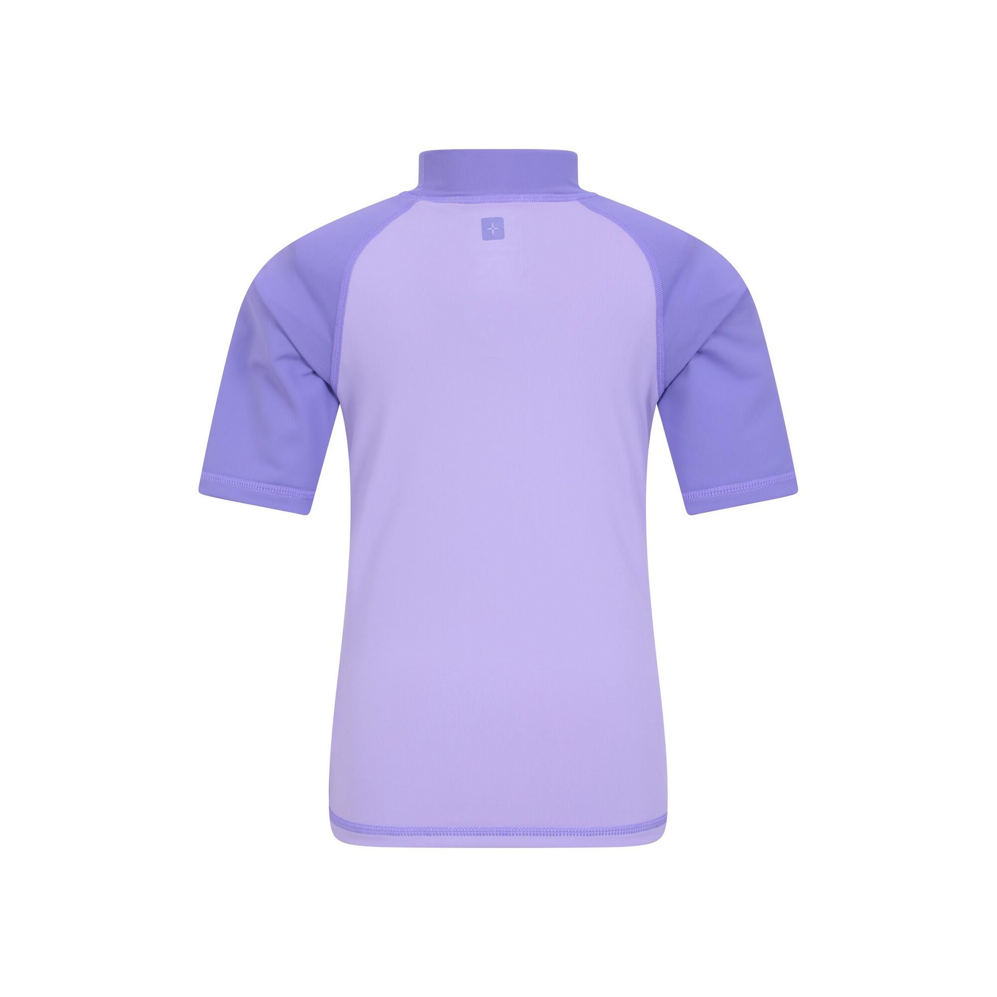 Haut De Natation Enfant (Vieux Violet) 2/4