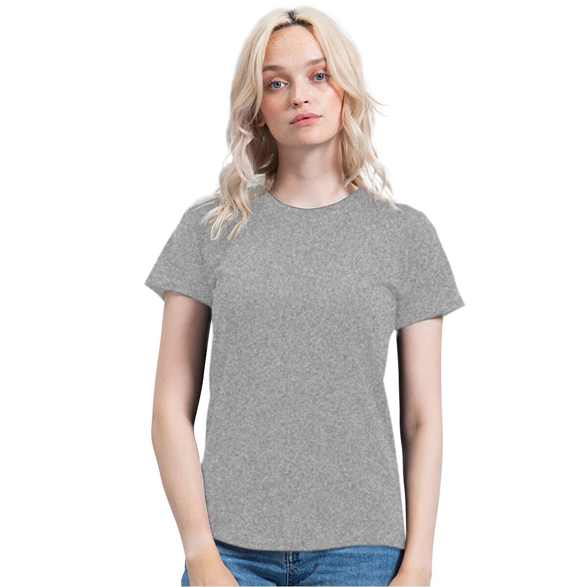 "Essential" TShirt für Damen Grau meliert 2/2