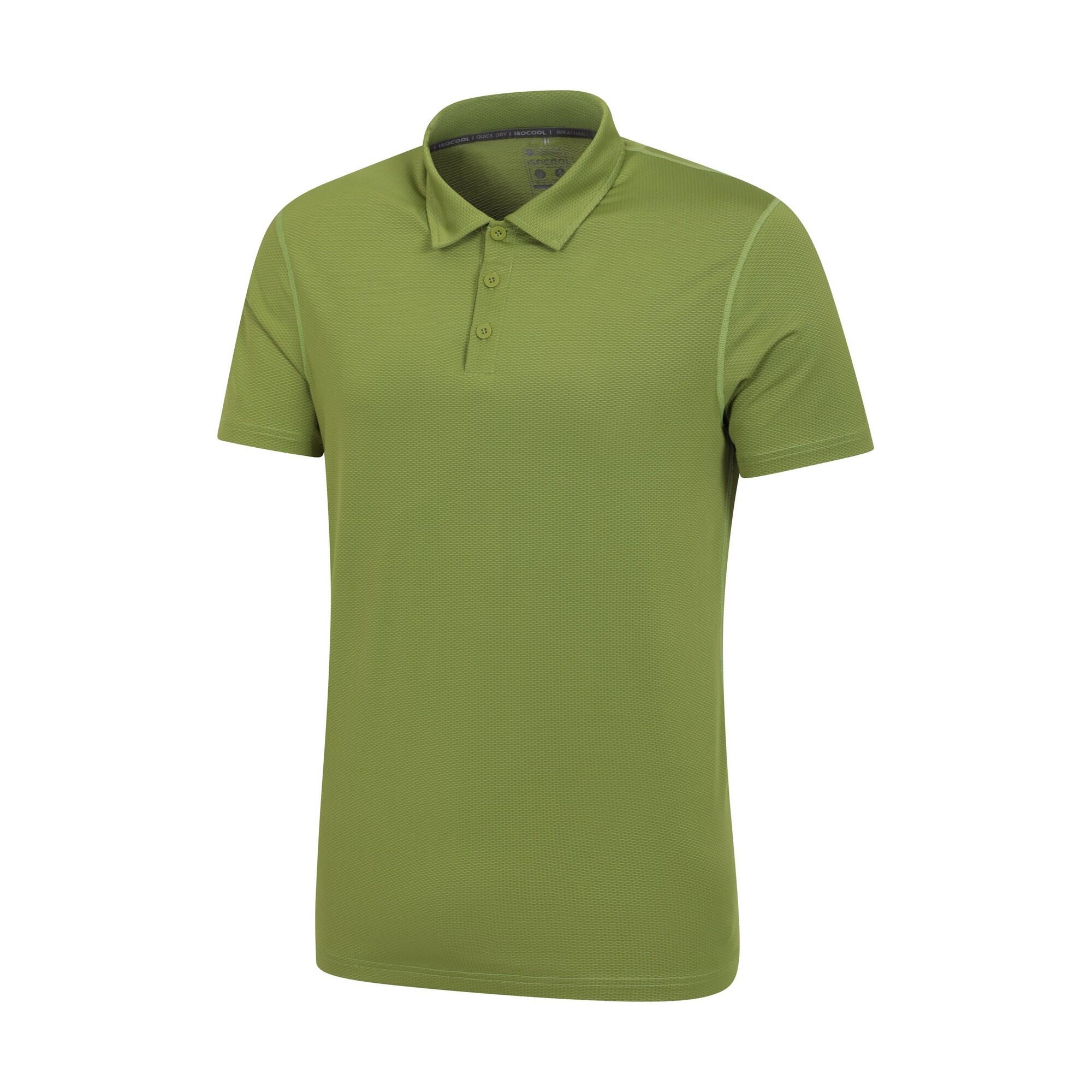 Polo COURT Homme (Vert Kaki) 3/4