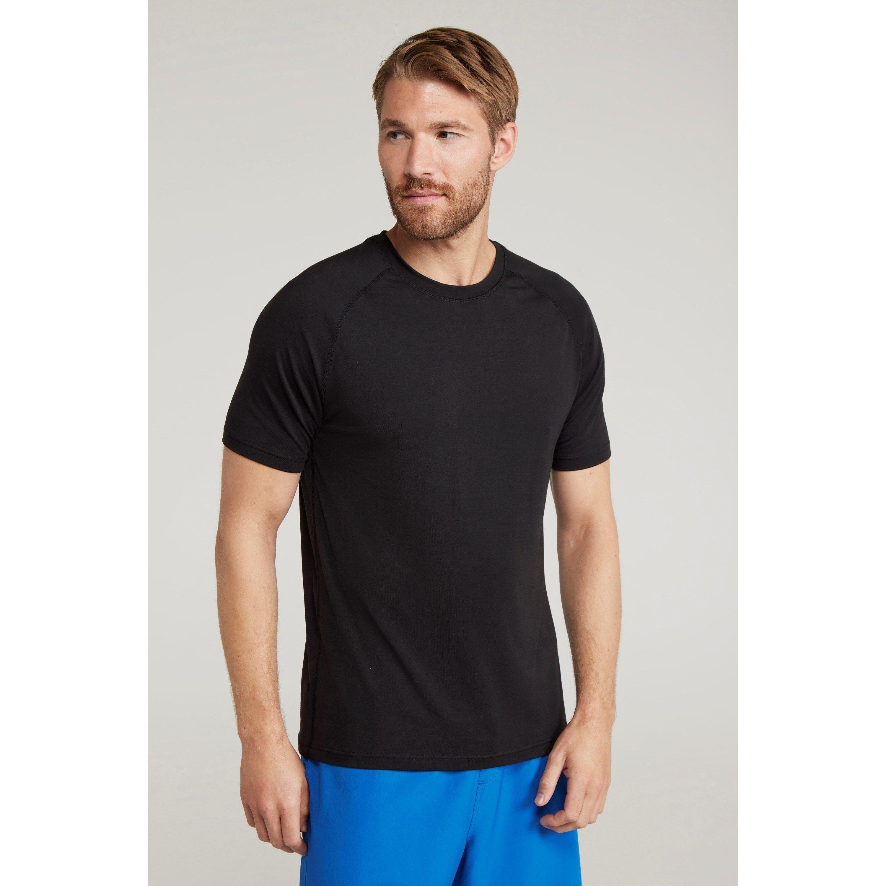 MOUNTAIN WAREHOUSE Mens Quick Dry TShirt (Black)