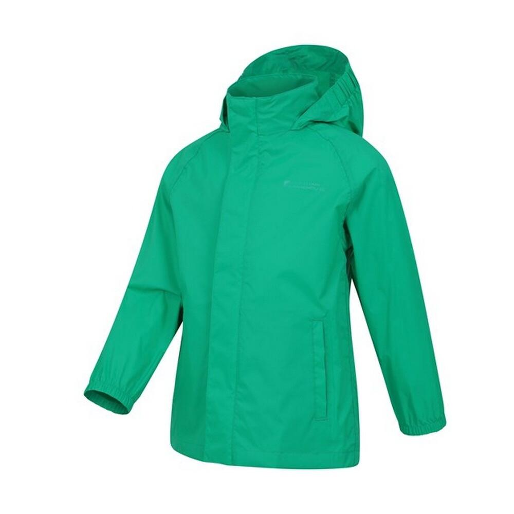 Childrens/Kids Pakka II Waterproof Jacket (Green) 4/4
