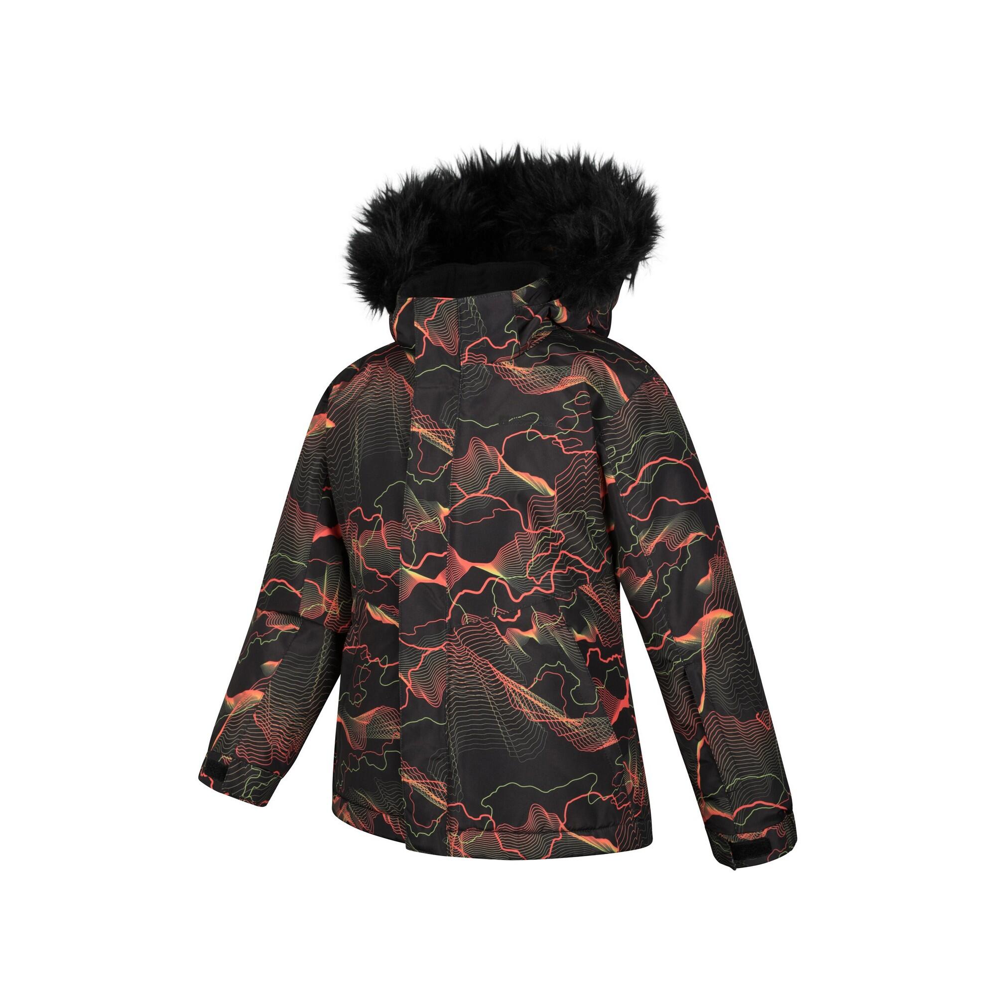 Blouson De Ski BERG Enfant (Noir) 3/4