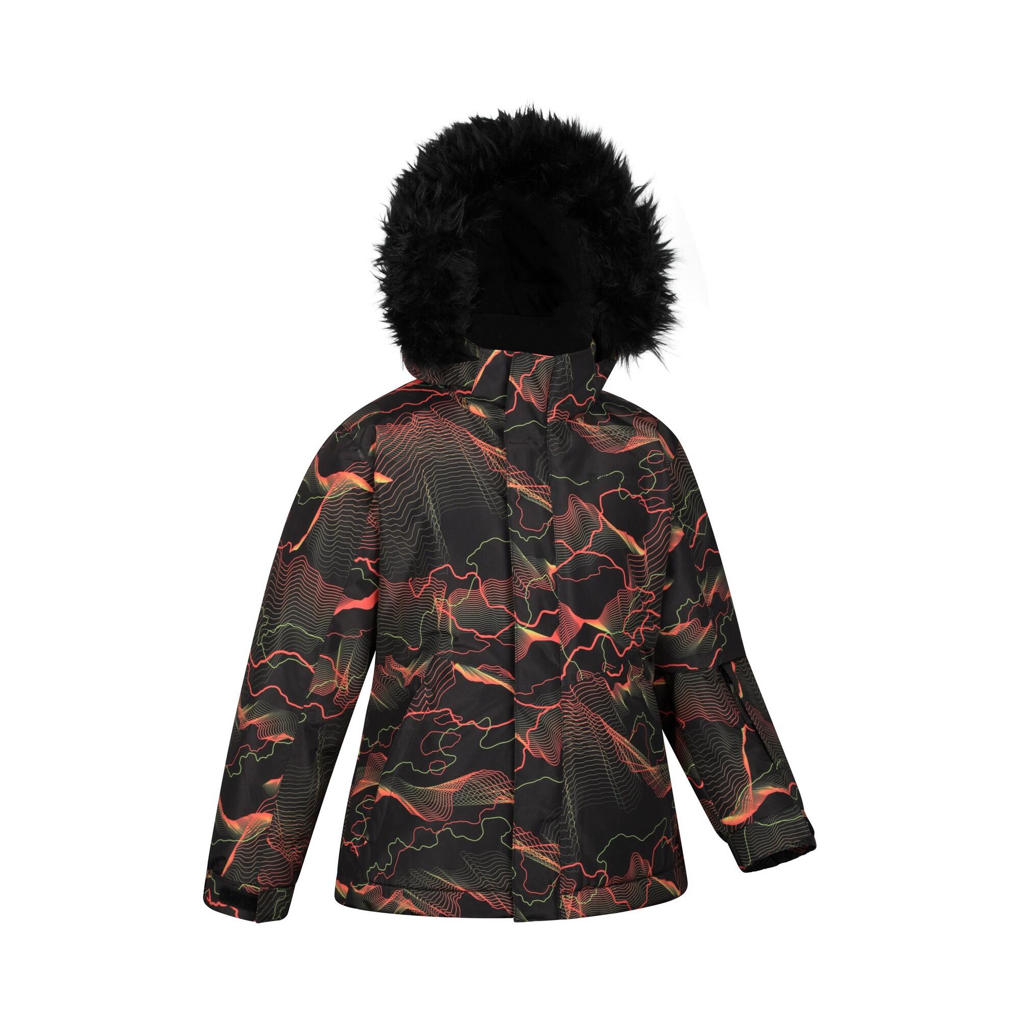 Blouson De Ski BERG Enfant (Noir) 4/4