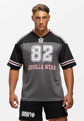 Tyler football jersey - zwart/wit