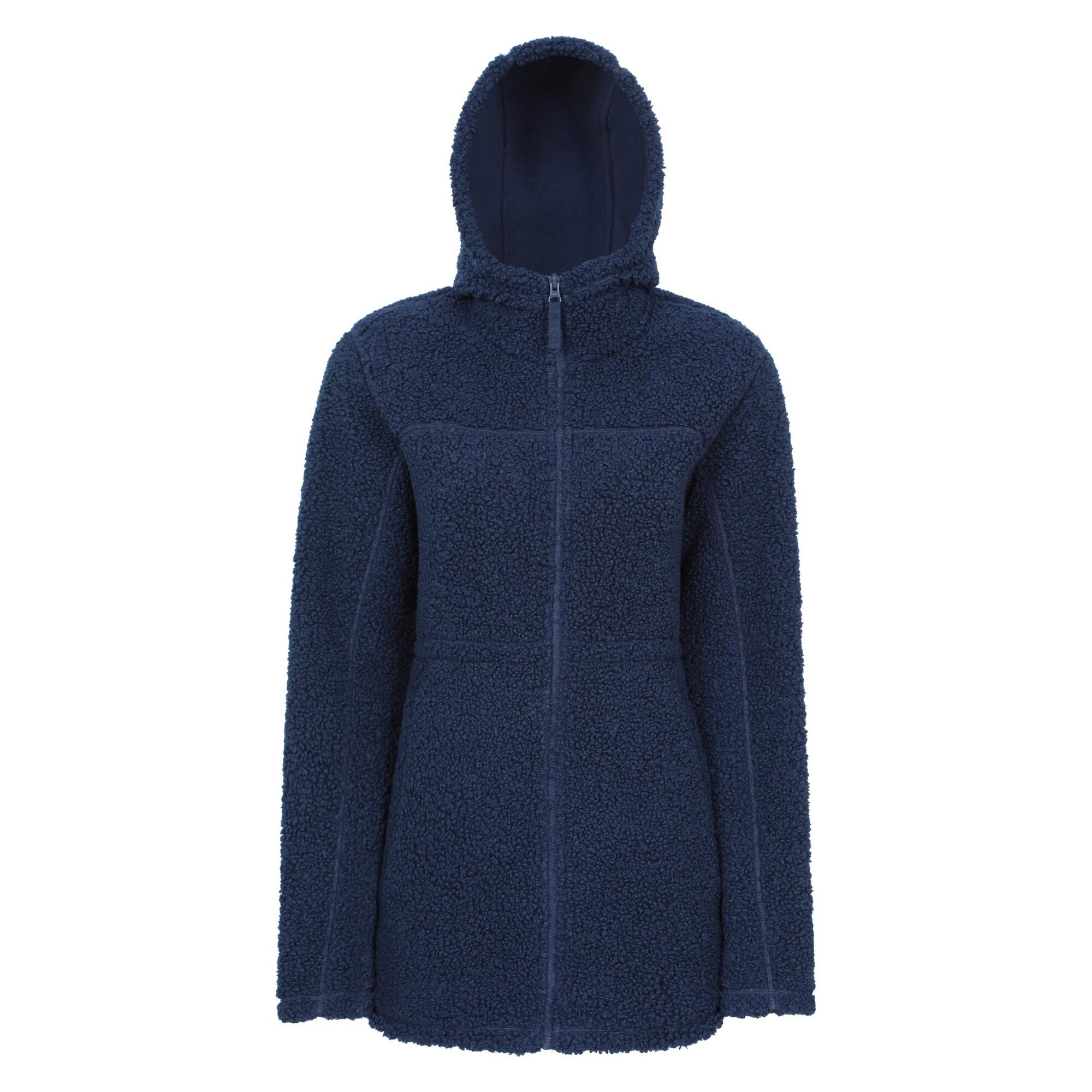 MOUNTAIN WAREHOUSE Womens/Ladies Melrose Longline Fleece Jacket (Navy)