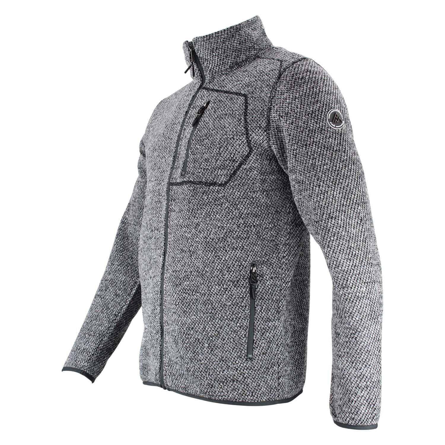 Pile con zip completa Peak Mountain Capino 3/3