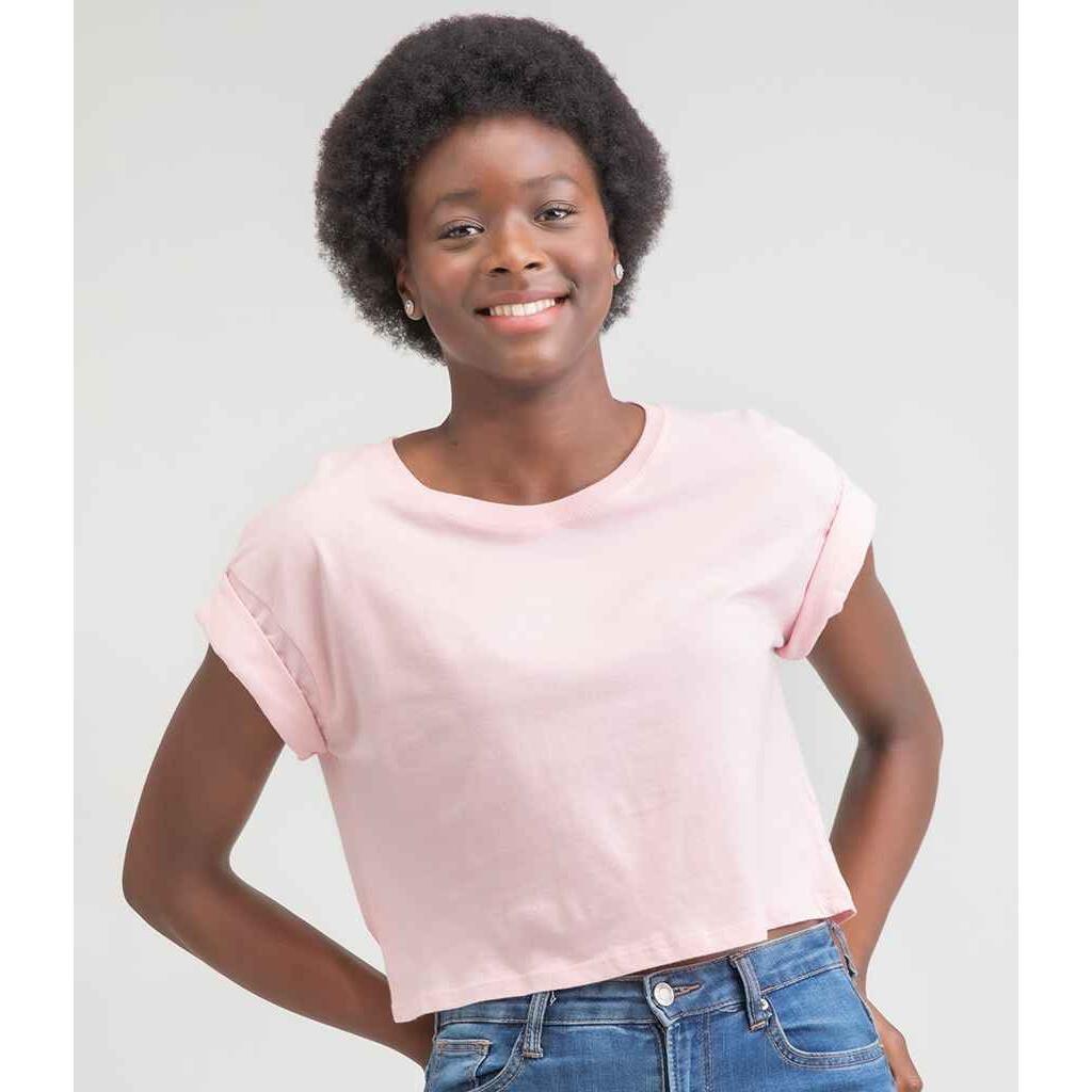 Tshirt Court Femme (Lavande Chiné) 3/3