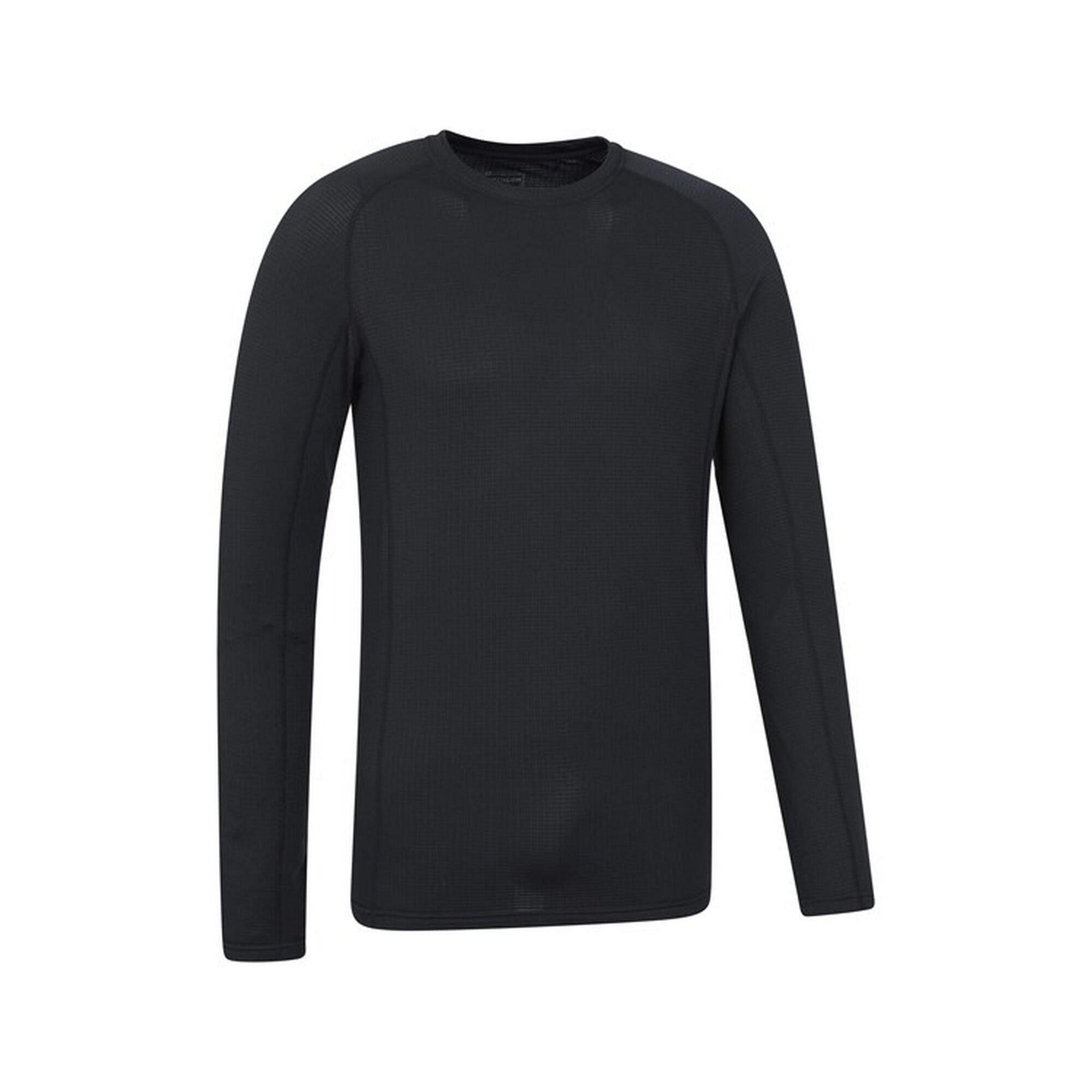 "Vermont" Base Layer Oberteil für Herren Schwarz 4/4