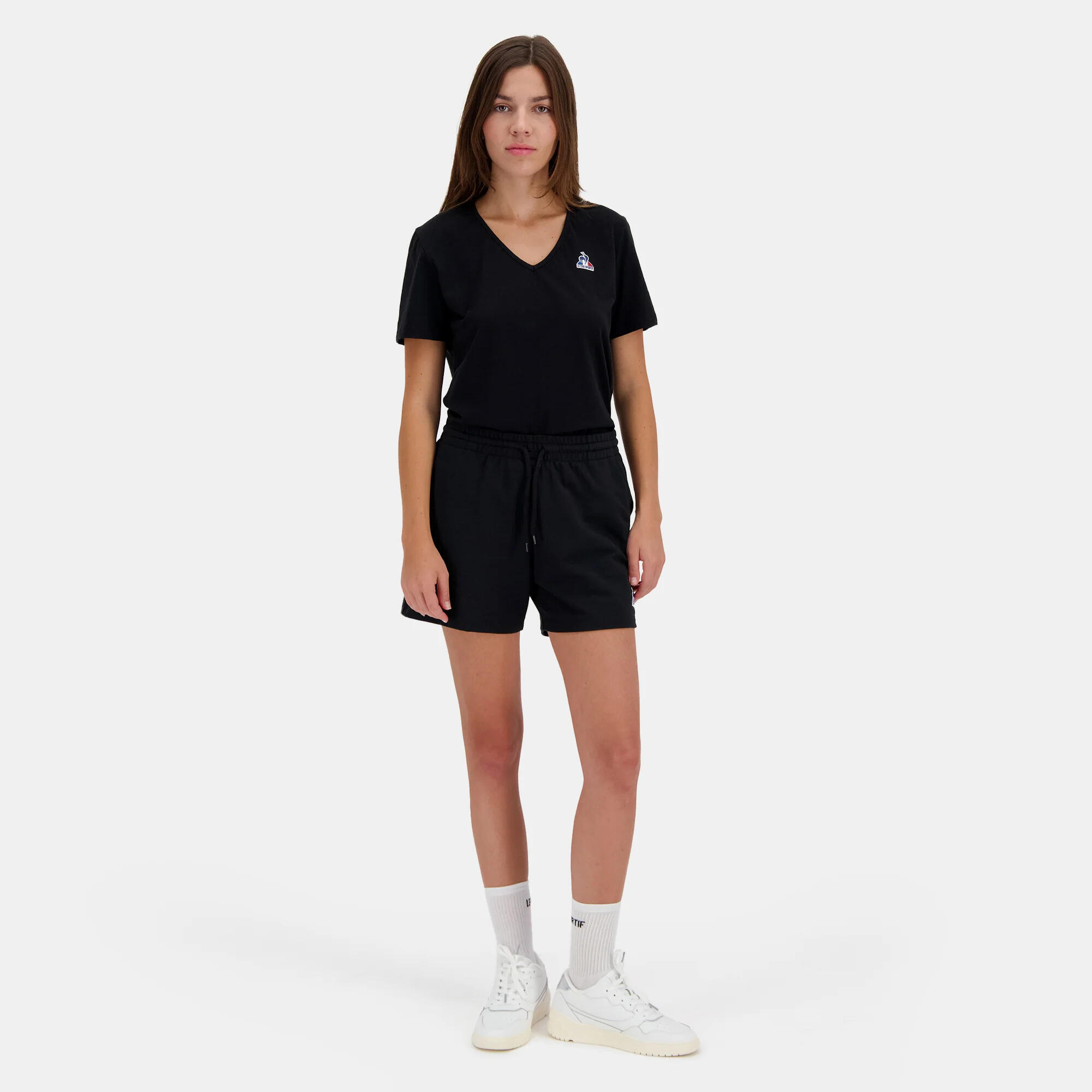 T-shirt col V femme Le Coq Sportif Essentiel N°1 3/7