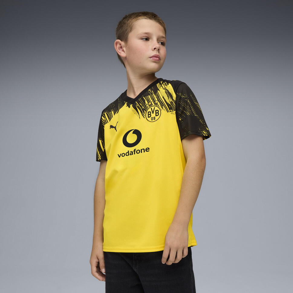 Młodzieżowa koszulka domowa Borussia Dortmund 25/26 PUMA