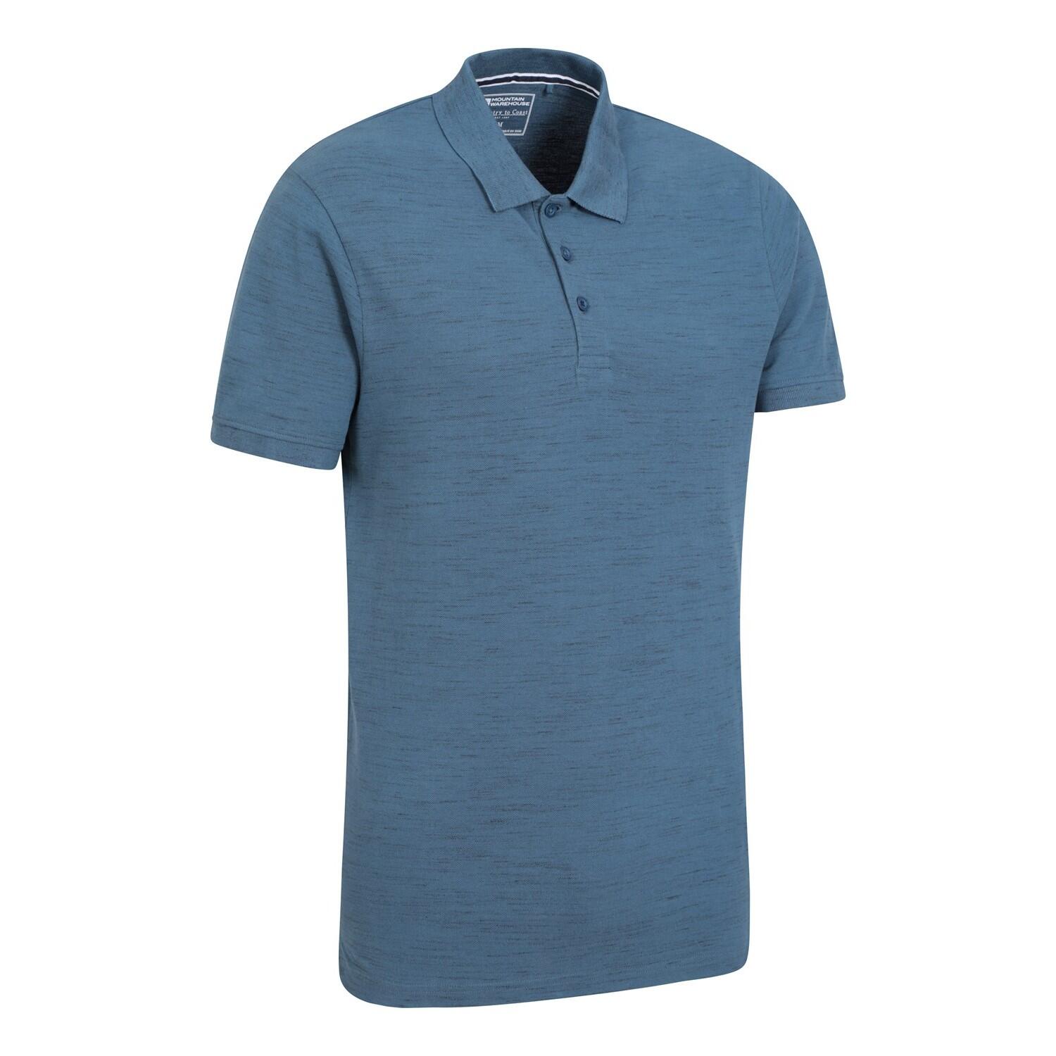 "Dawnay" Poloshirt für Herren Blau 2/4