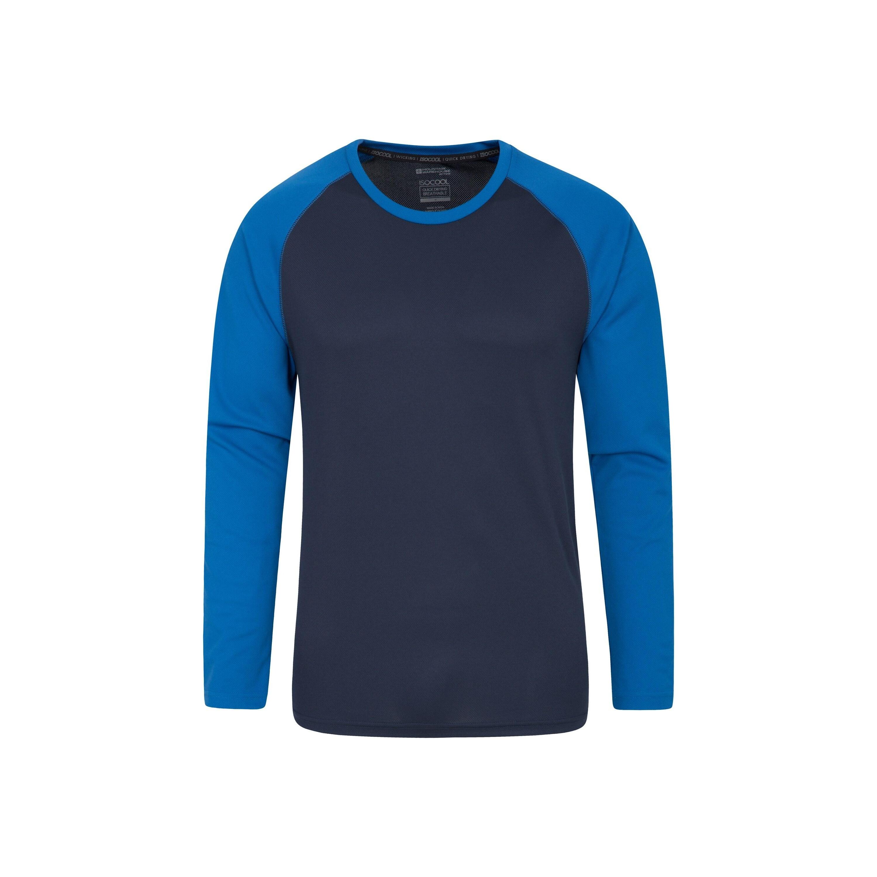MOUNTAIN WAREHOUSE Mens Endurance LongSleeved TShirt (Cobalt)