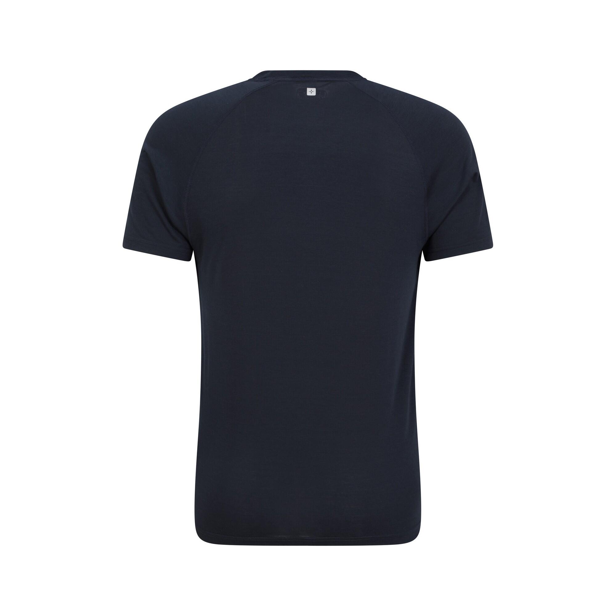 Maglietta Uomo Mountain Warehouse Blu Navy 2/4