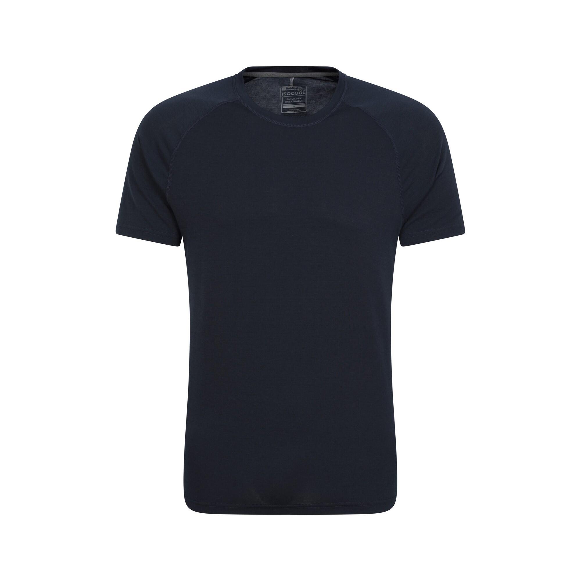 MOUNTAIN WAREHOUSE Mens Quick Dry TShirt (Navy)
