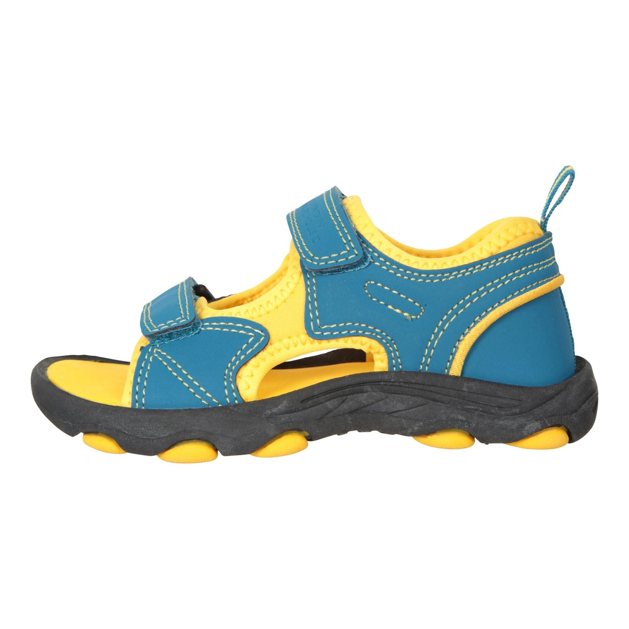 Sandales PEBBLE Enfant (Bleu Sarcelle) 3/4