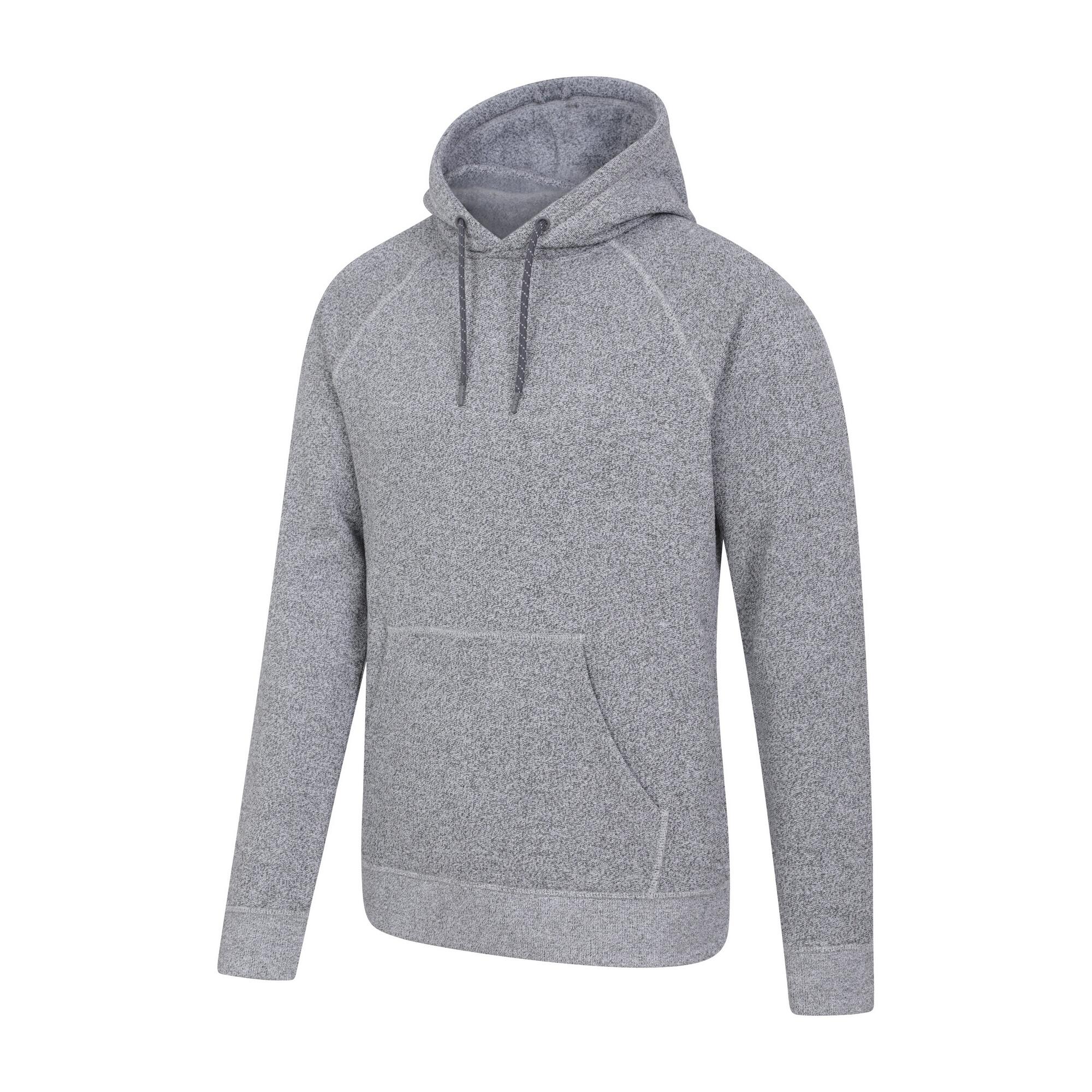 Felpa Con Cappuccio Uomo Mountain Warehouse Auckland Grigio 3/3