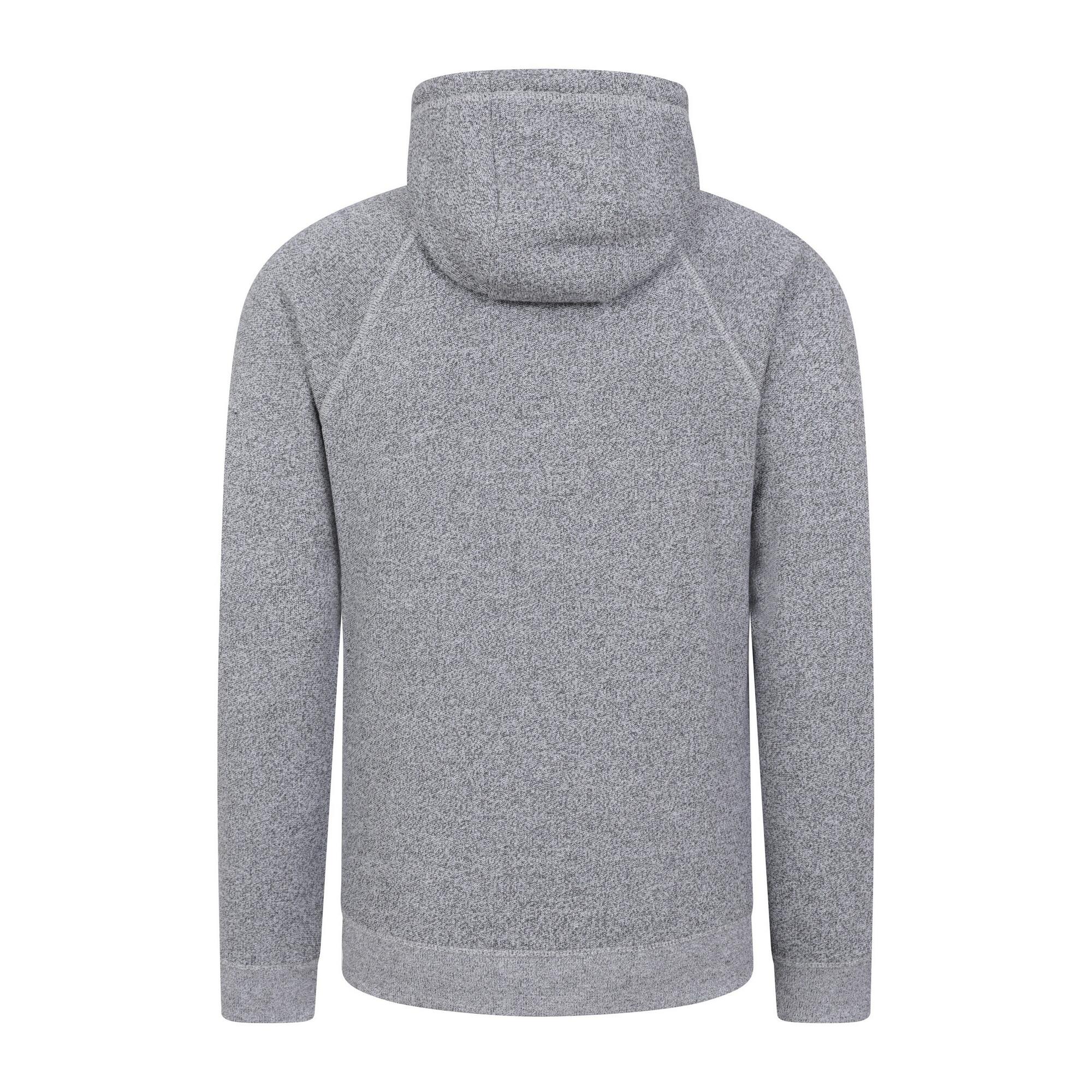 Felpa Con Cappuccio Uomo Mountain Warehouse Auckland Grigio 2/3