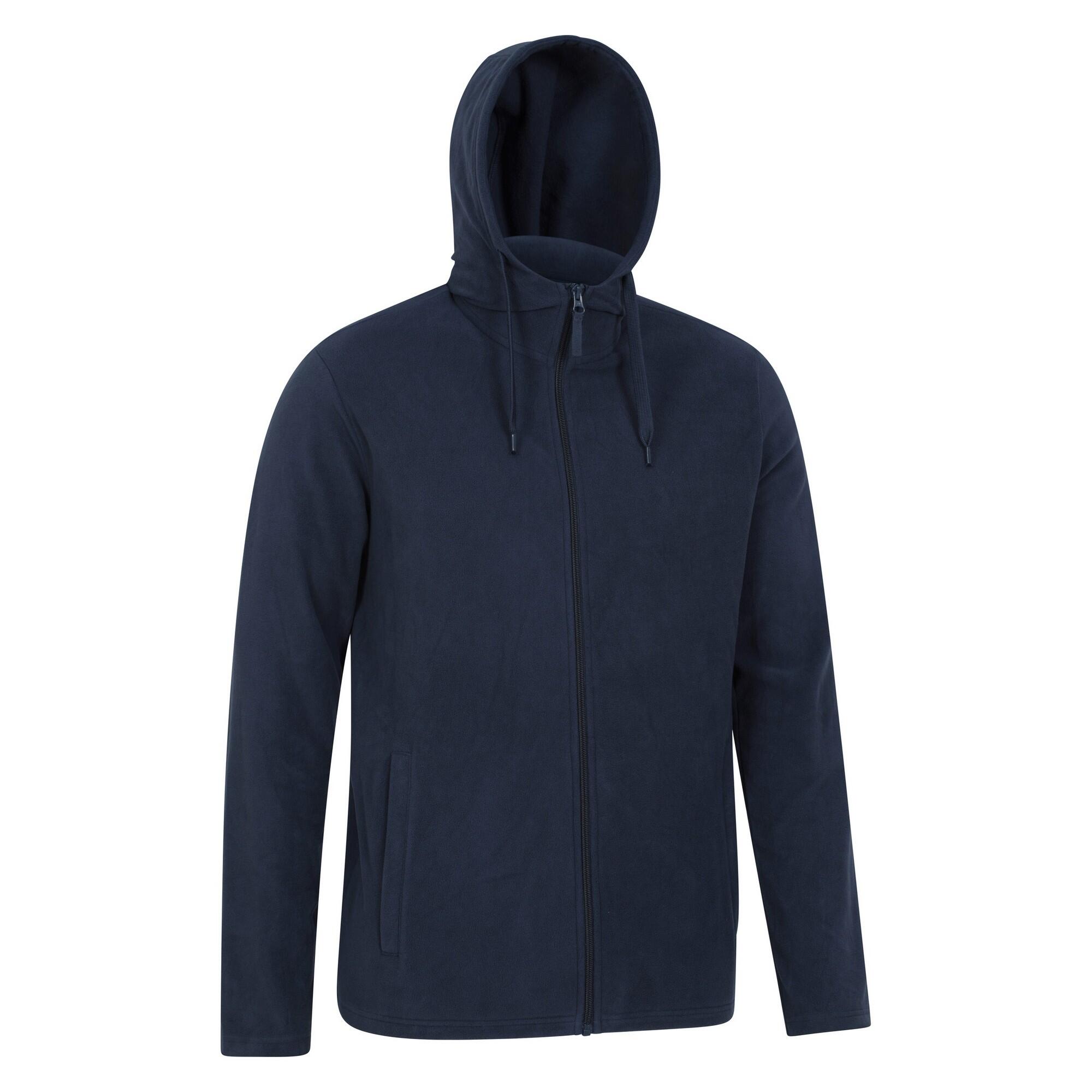 "Camber" Hoodie mit durchgehendem Reißverschluss für Herren Blau 4/4