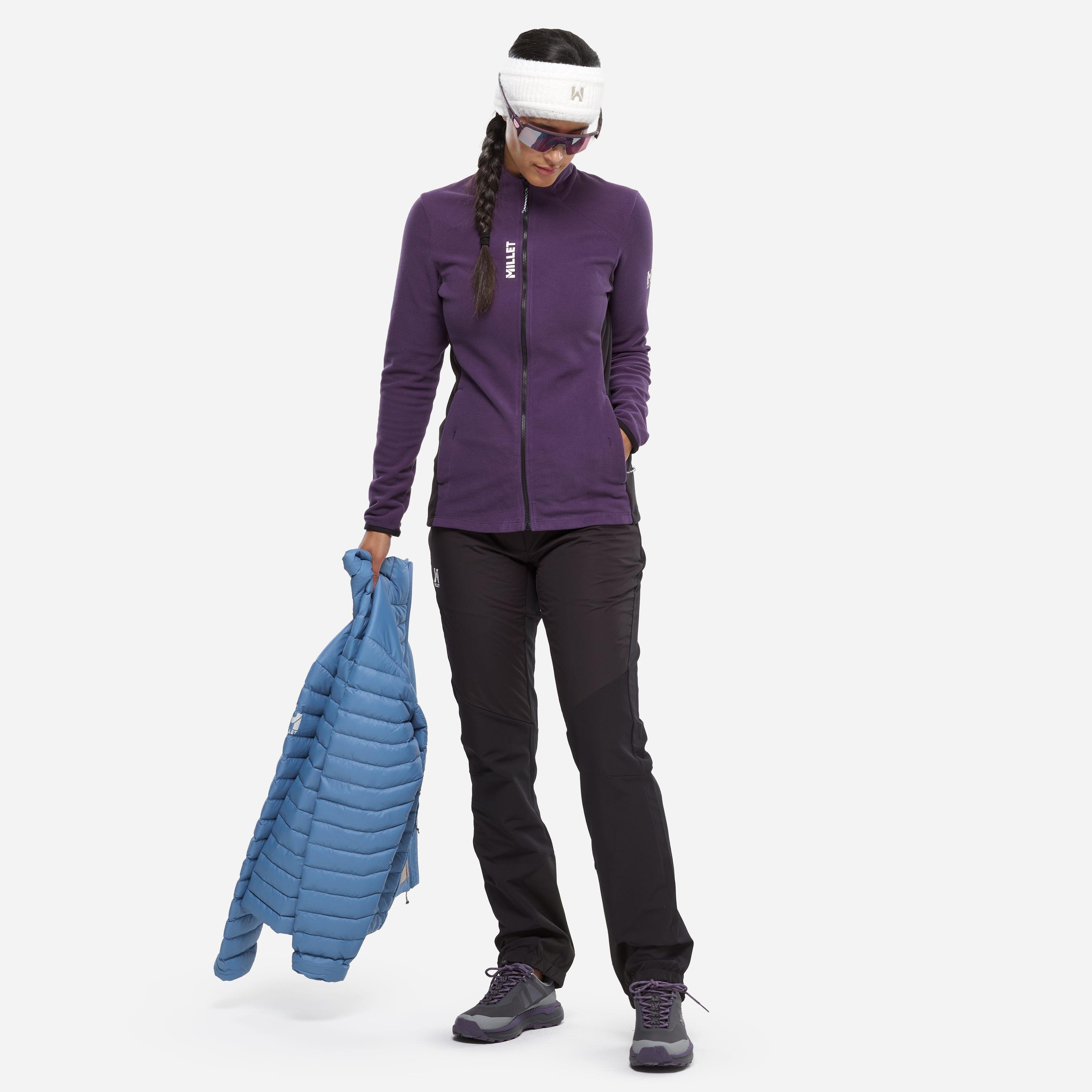 Fleecejas Trekking voor dames UBIC LIGHTGRID 2/5