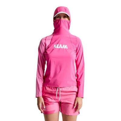 Slam t-shirt od ws tech hooded t-shirt vrouwen