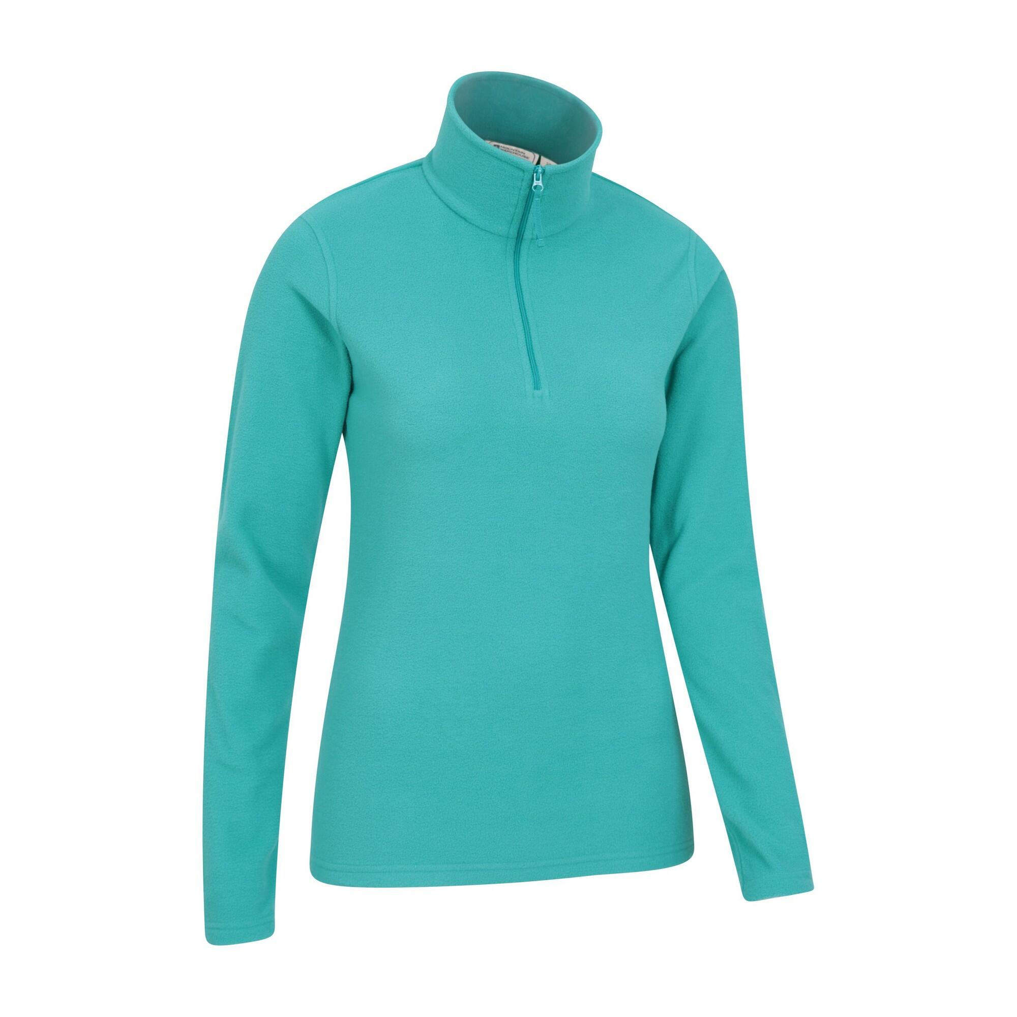 Womens/Ladies Camber II Fleece Top (Teal) 3/4