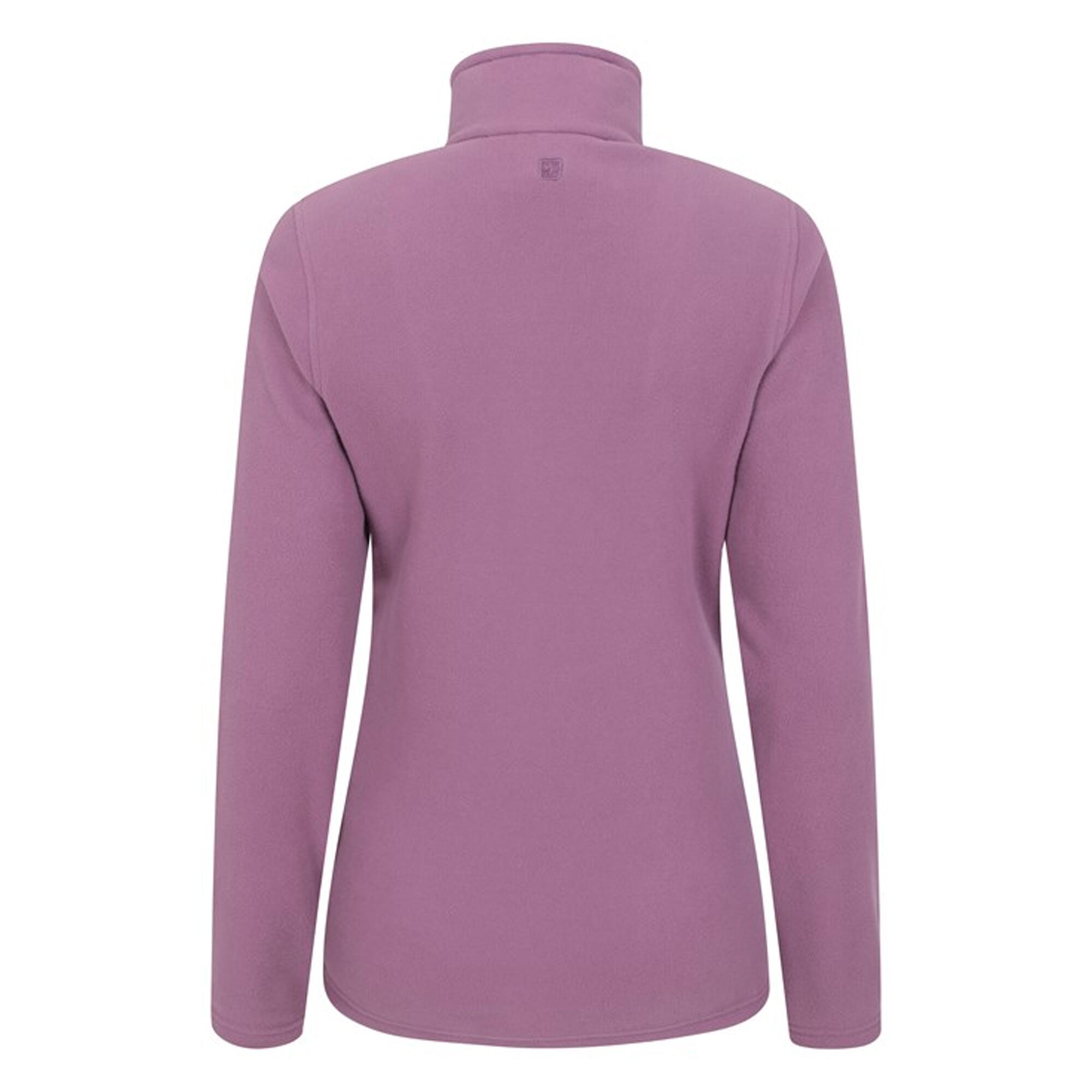 Felpa In Pile Donna Mountain Warehouse Camber II Viola Buio 2/4