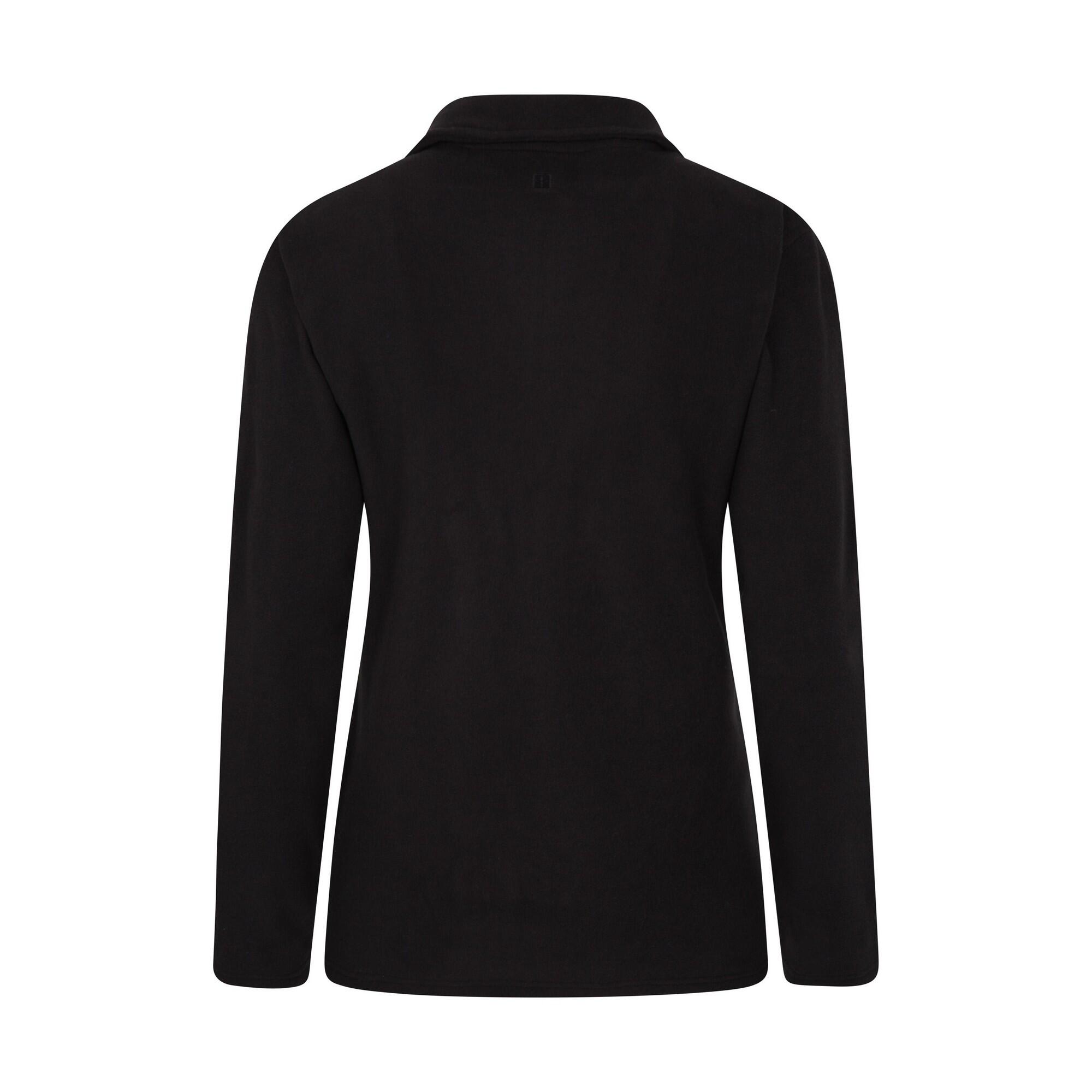 Felpa In Pile Donna Mountain Warehouse Camber II Nero 2/4