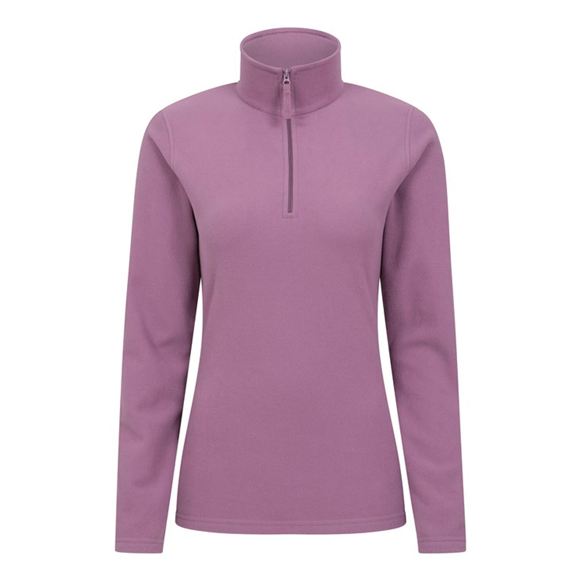 MOUNTAIN WAREHOUSE Womens/Ladies Camber II Fleece Top (Dusky Purple)