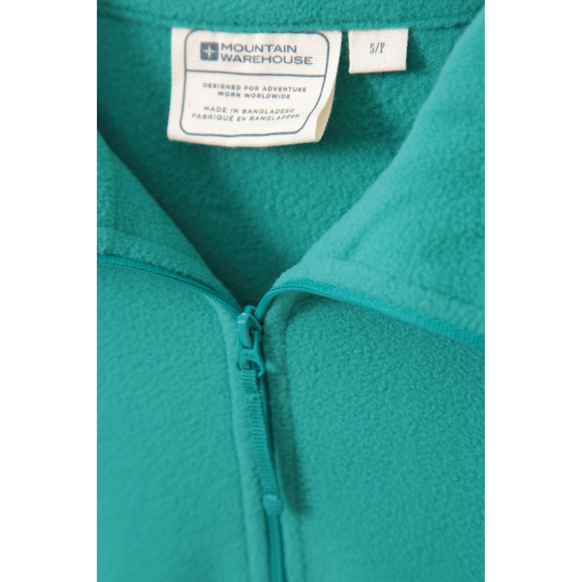 Womens/Ladies Camber II Fleece Top (Teal) 4/4